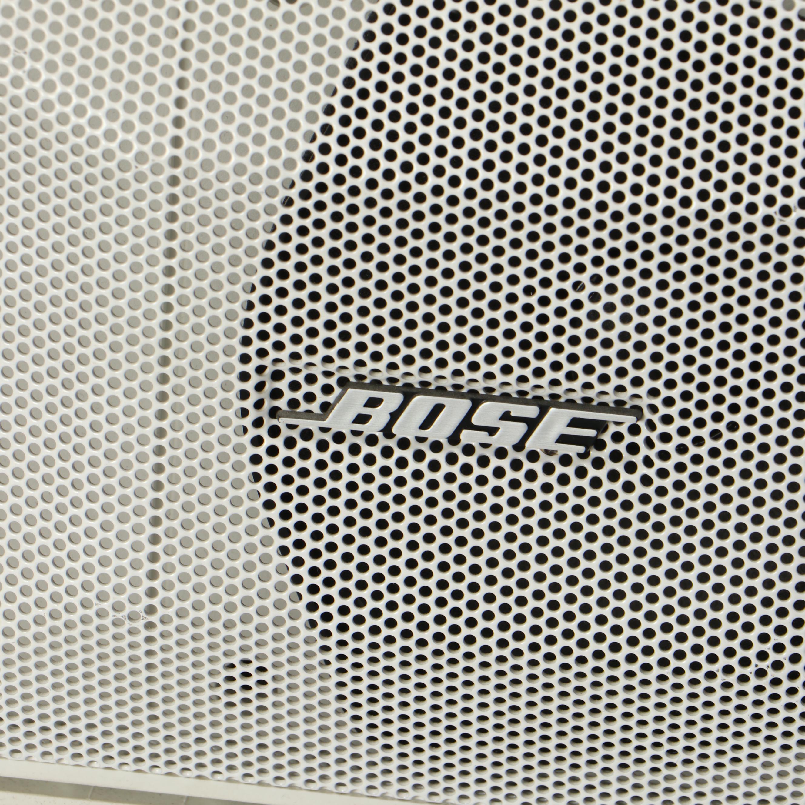 Three Bose Model 101 Music Monitor Surface Mount Speakers
