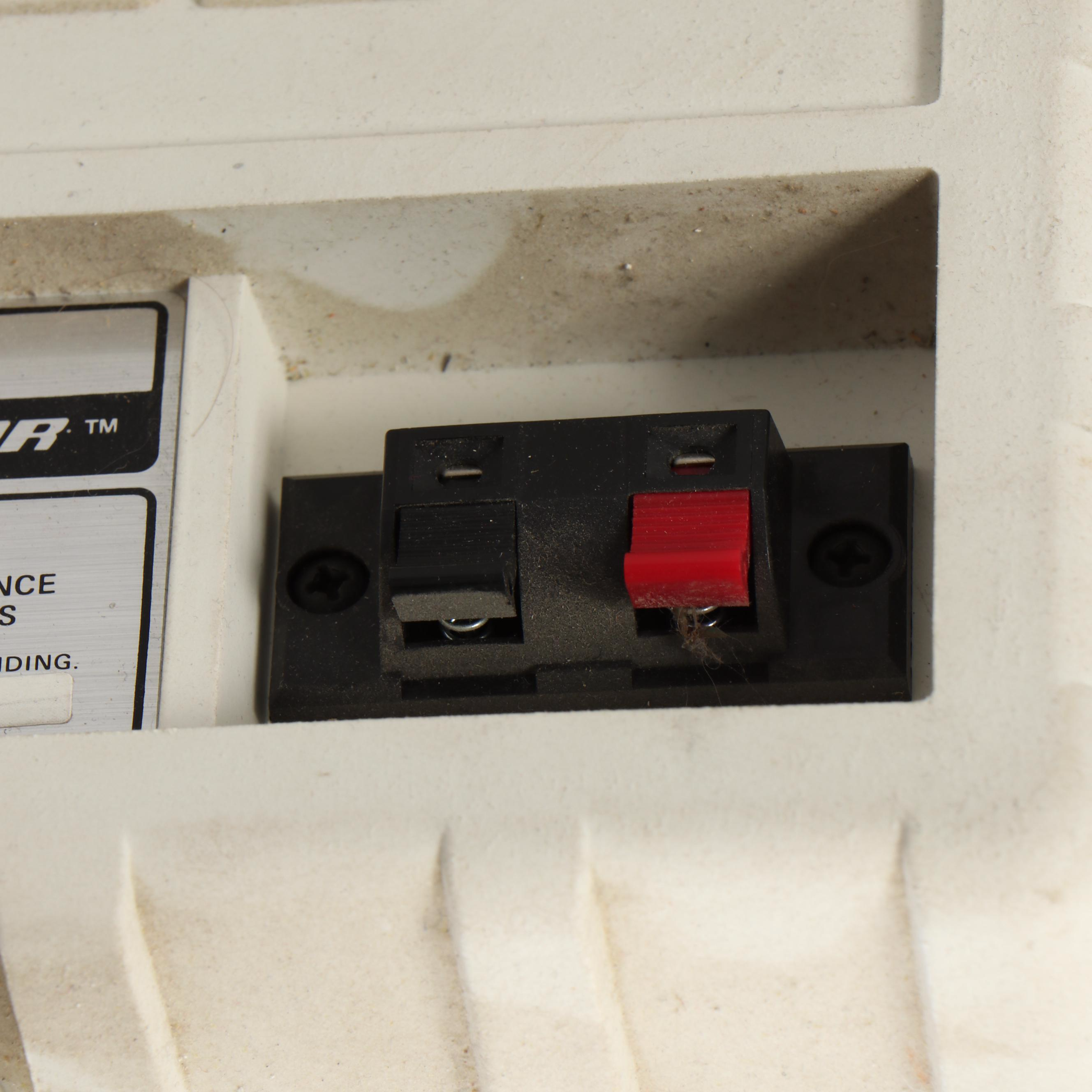 Three Bose Model 101 Music Monitor Surface Mount Speakers