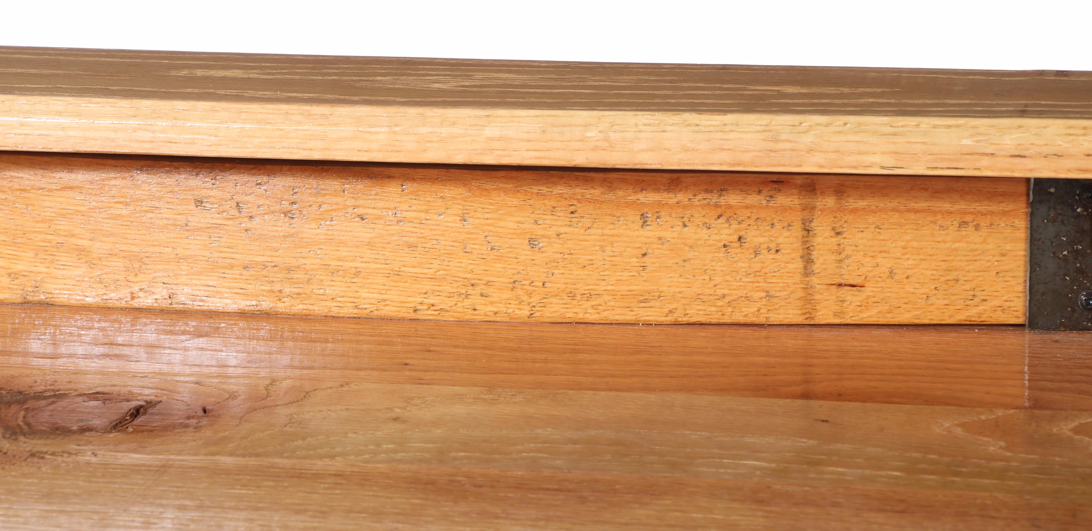 The Barrel Market Amish Made Charred White Oak Bourbon Barrel Bar with Counter