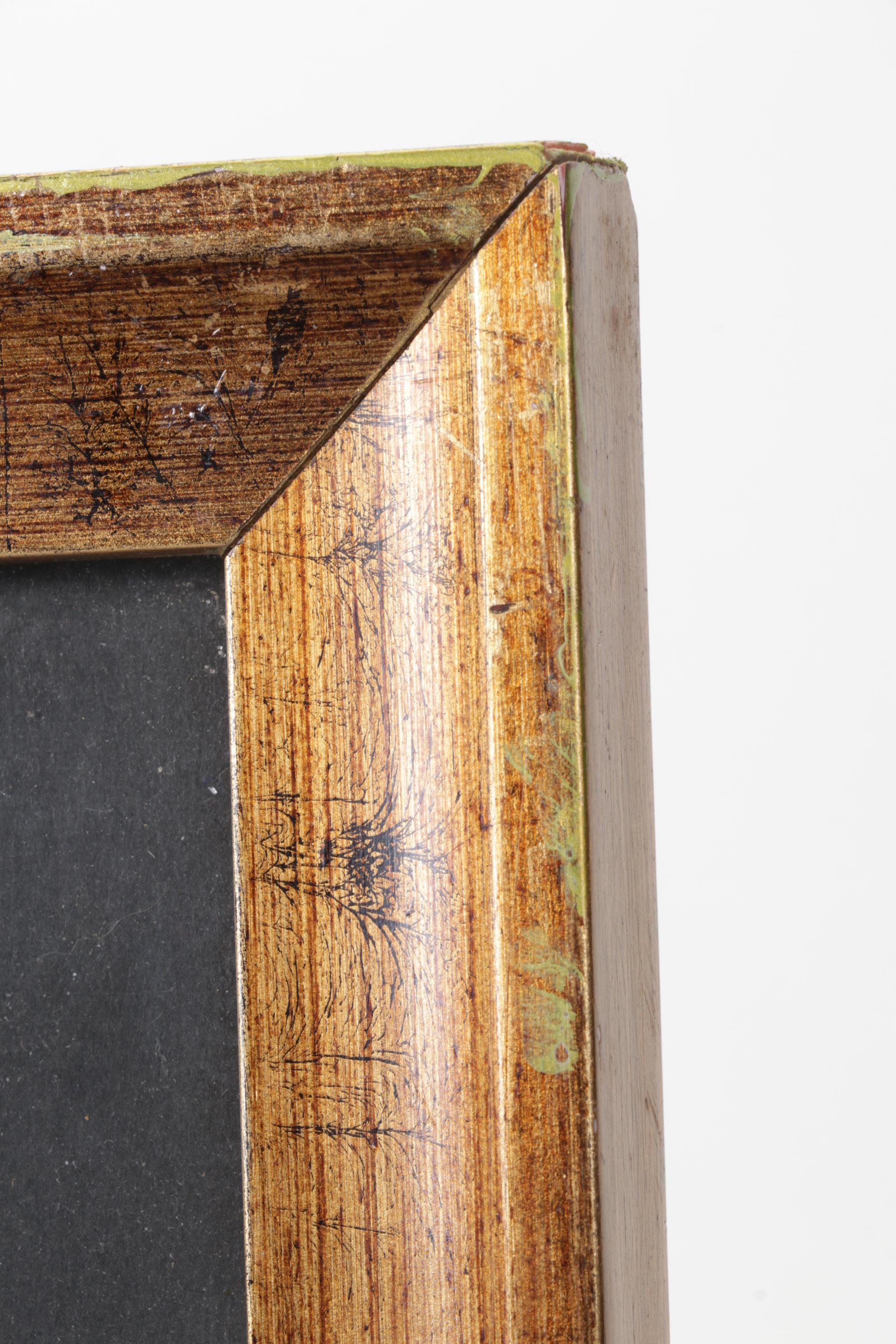 Japanese Woodblock Print of Samurai Kajiwara Genta in Style of Utagawa Kunisada