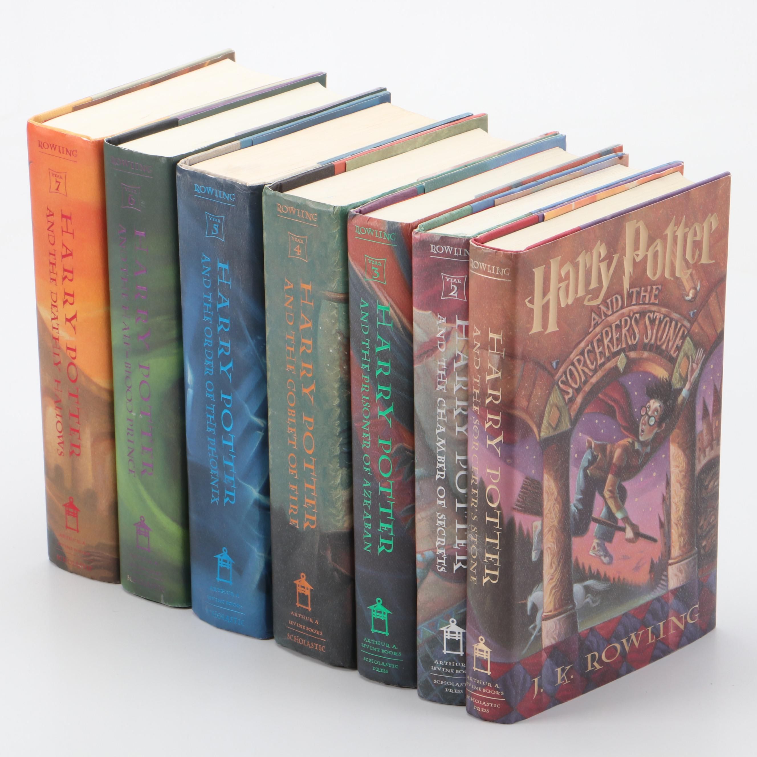 First American Edition "Harry Potter" Complete Series by J. K. Rowling