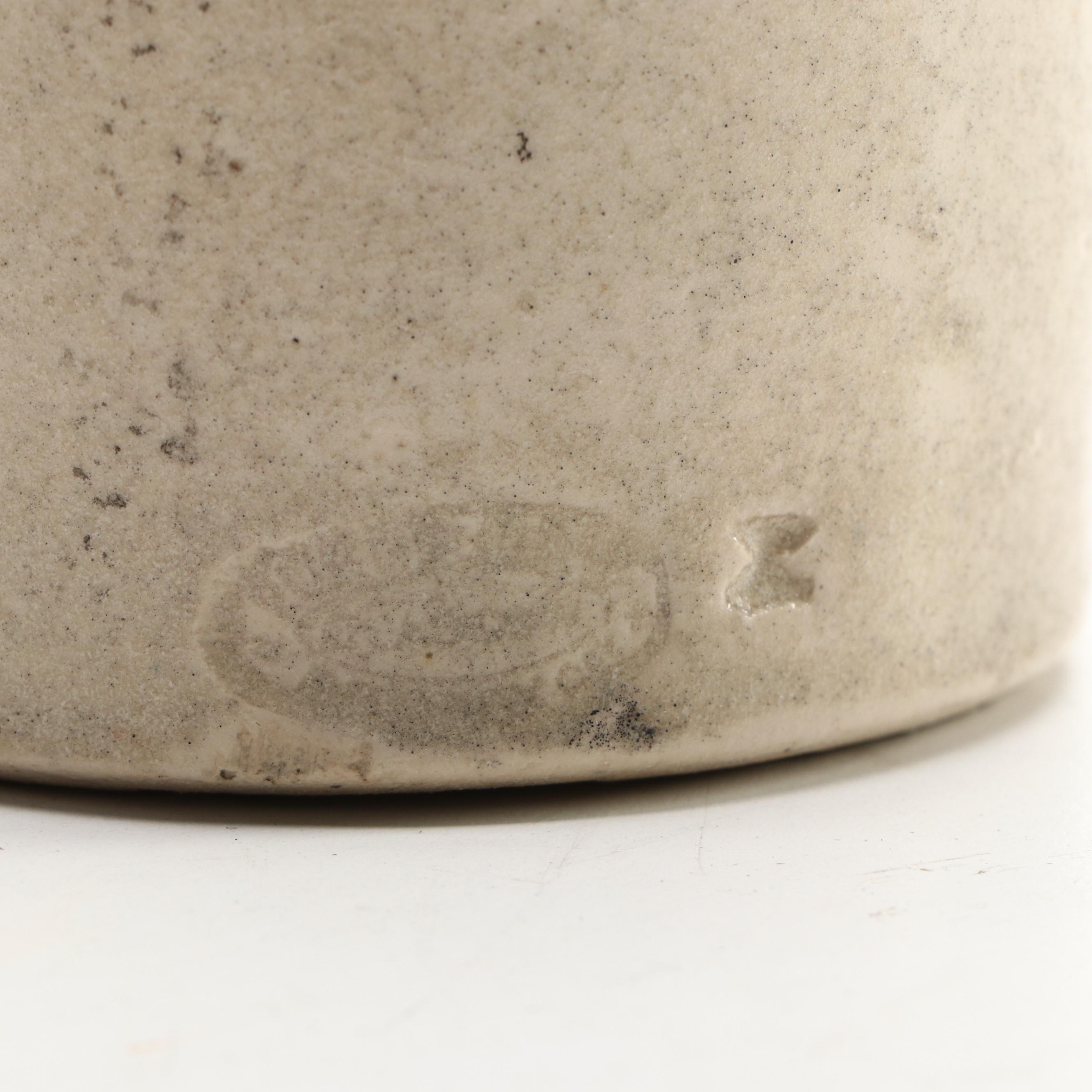 Christian Moerlein Port Dundas Pottery Stoneware Beer Bottle, Late 19th C.