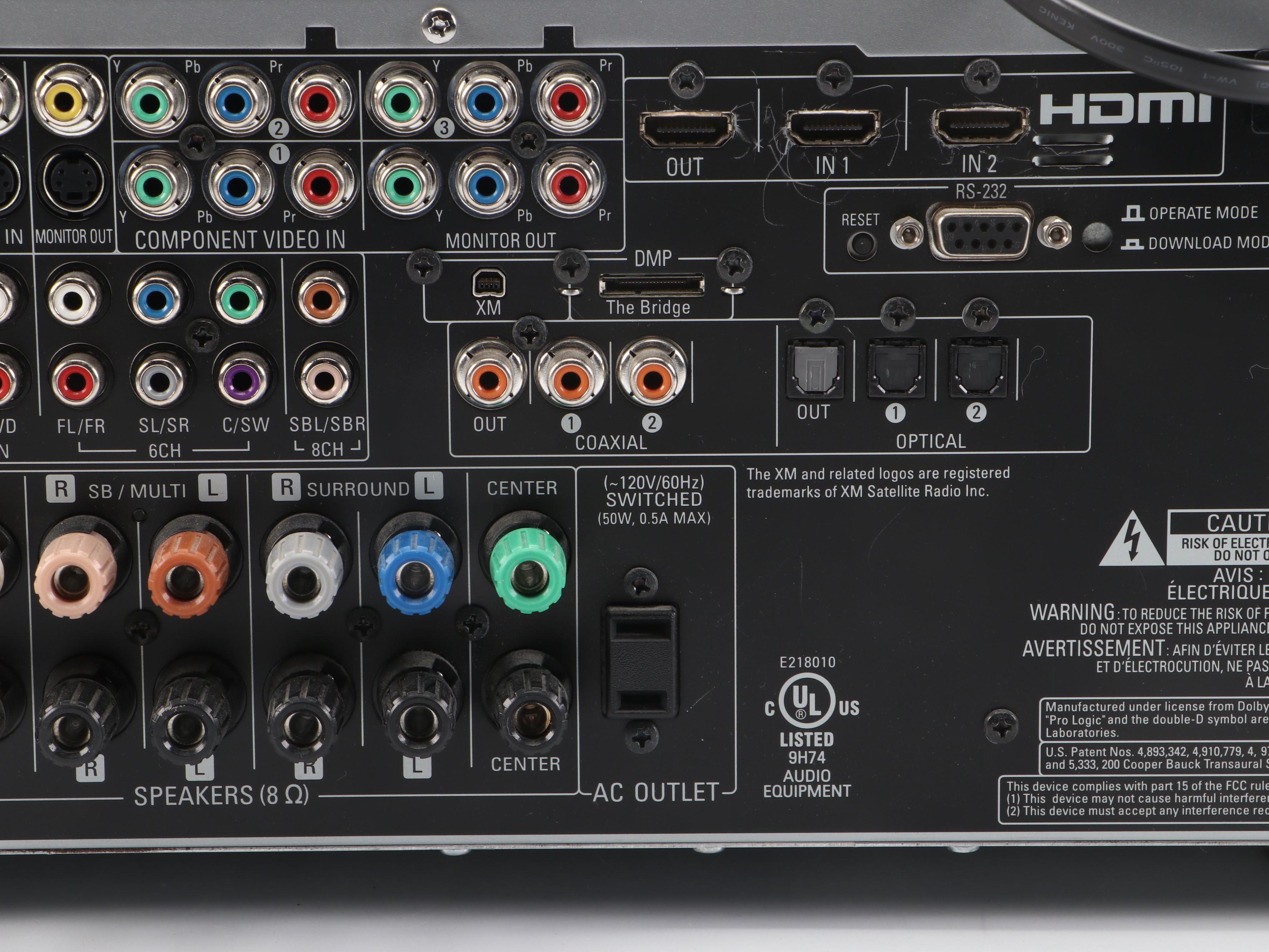 Harman Kardon AVR 247 7.1 Channel Audio/Video Receiver, 2007