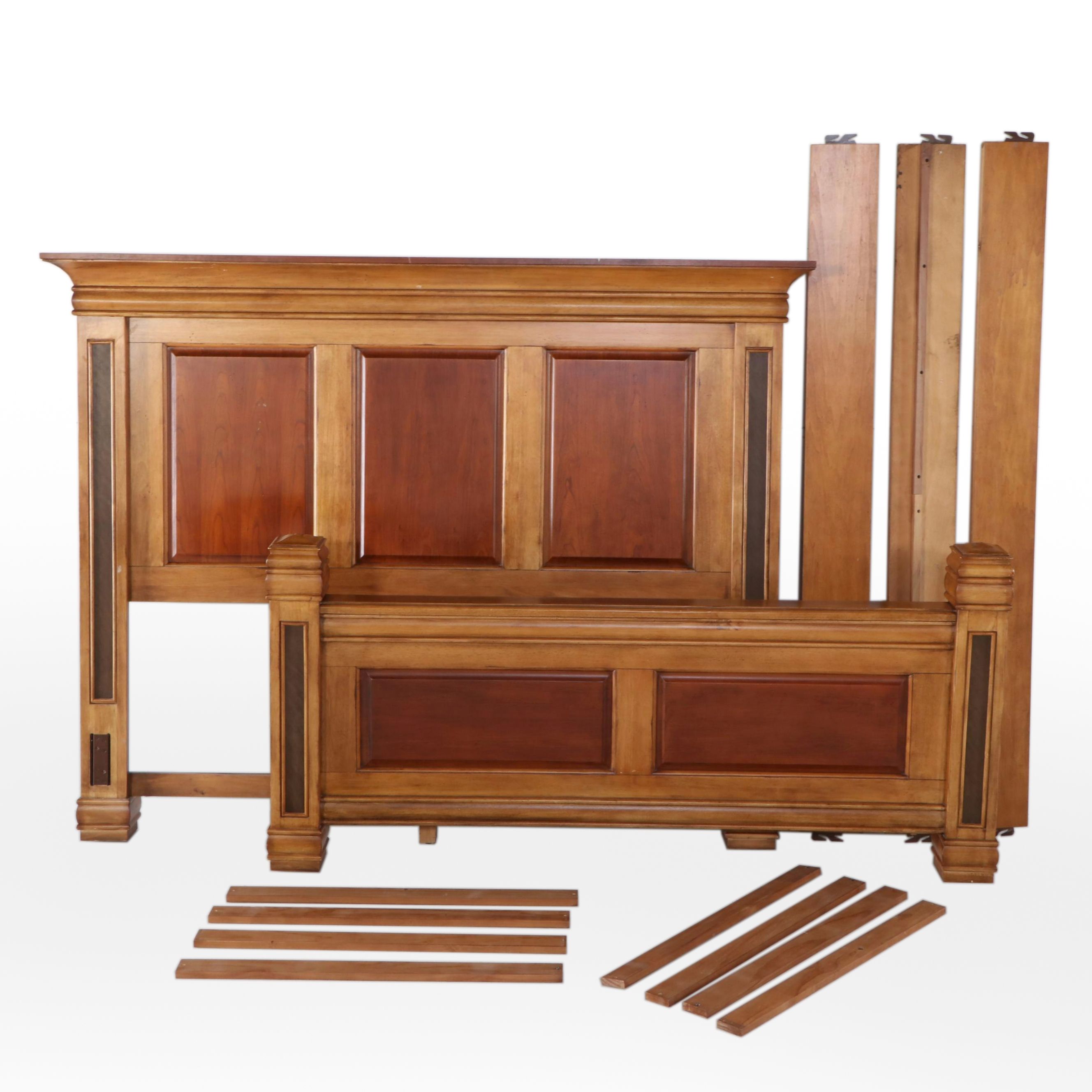 Dick Idol for Klaussner "Montana Reflections" King Size Bed Frame