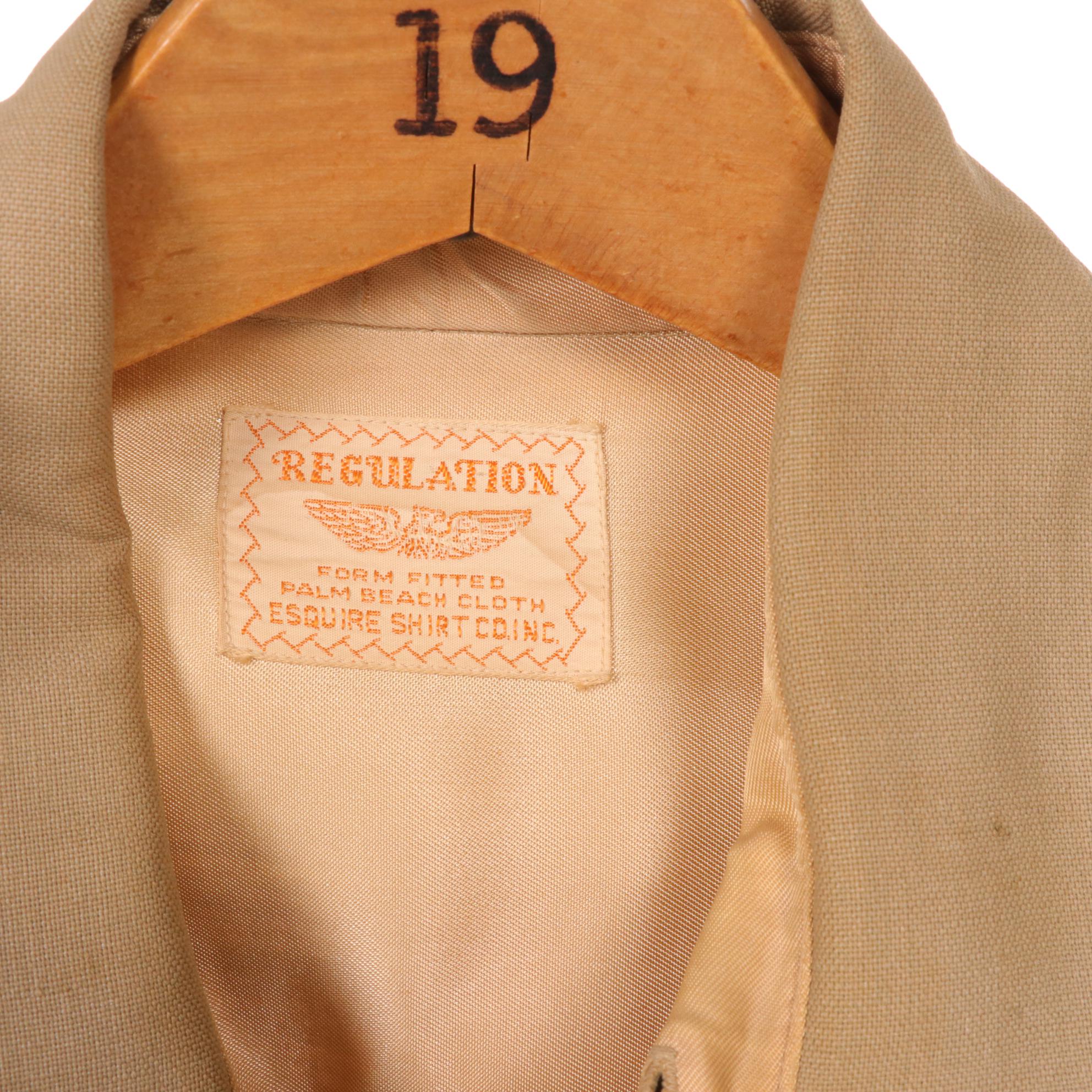 WWII Era U.S. Army Officer Dress Uniform with Set of Regulation Uniforms