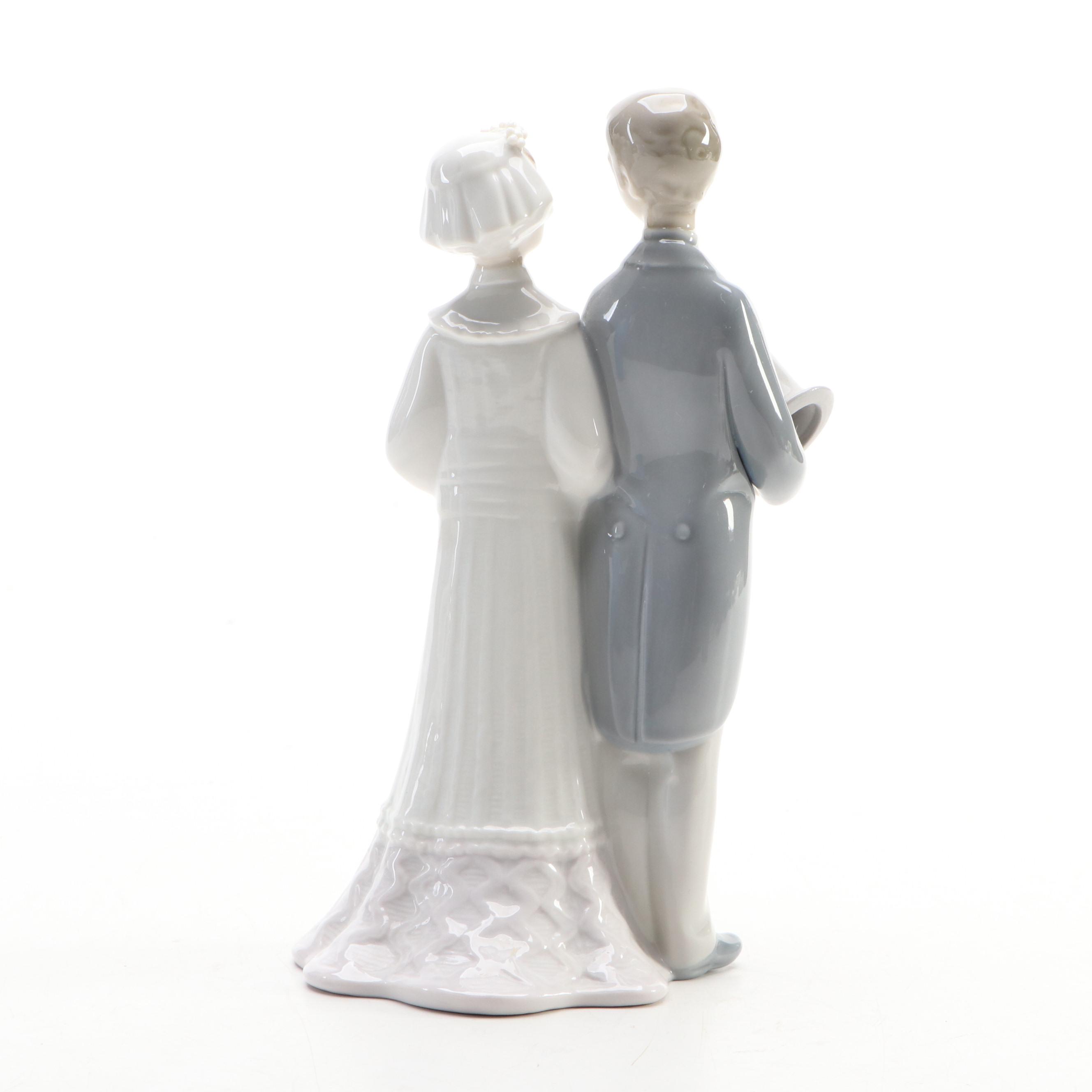 Julio Fernández for Lladró "Wedding" Porcelain Figurine, 1977–1984