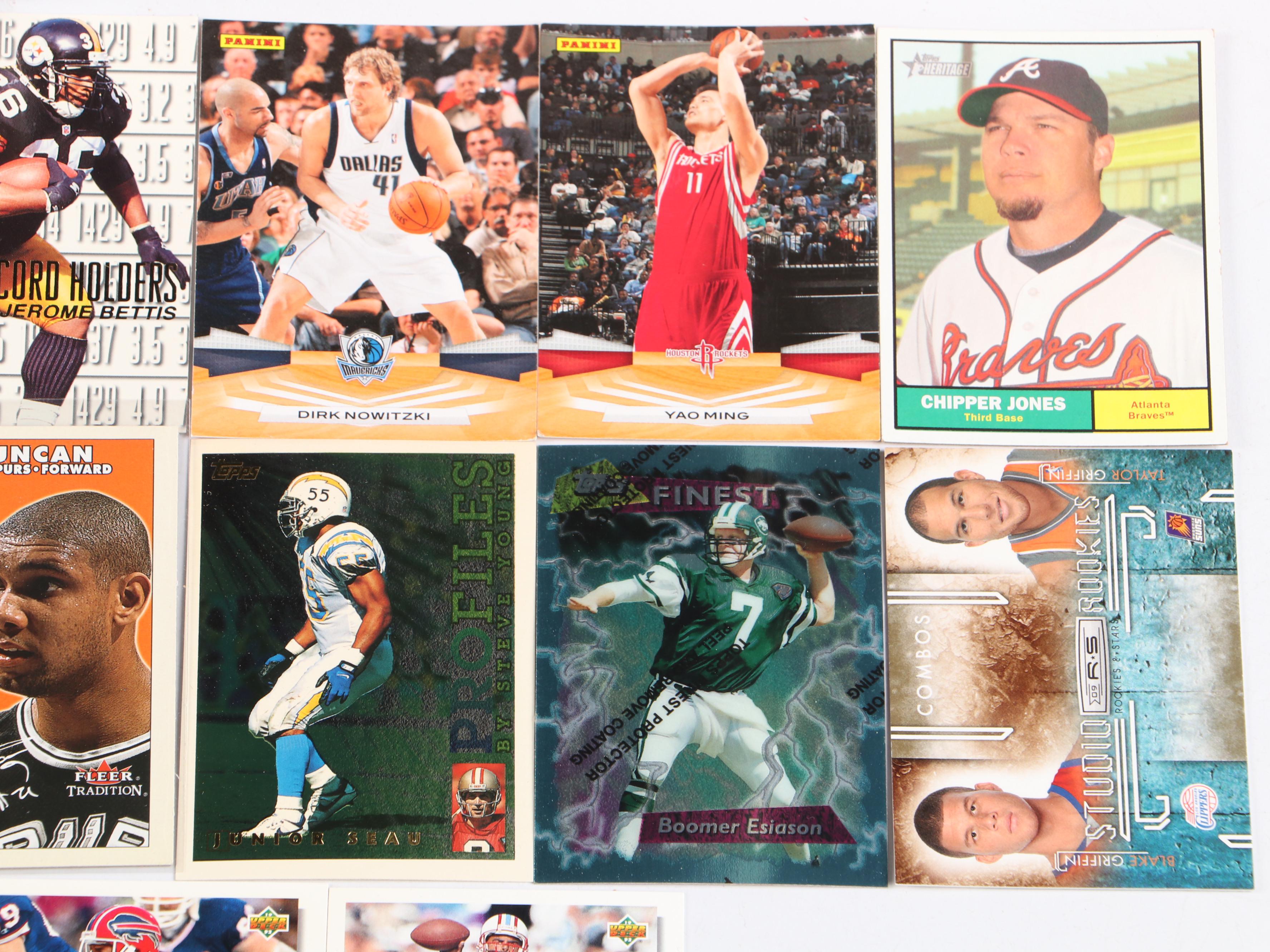 Topps with Other Sports Cards Featuring Adam Vinatieri Signed and More