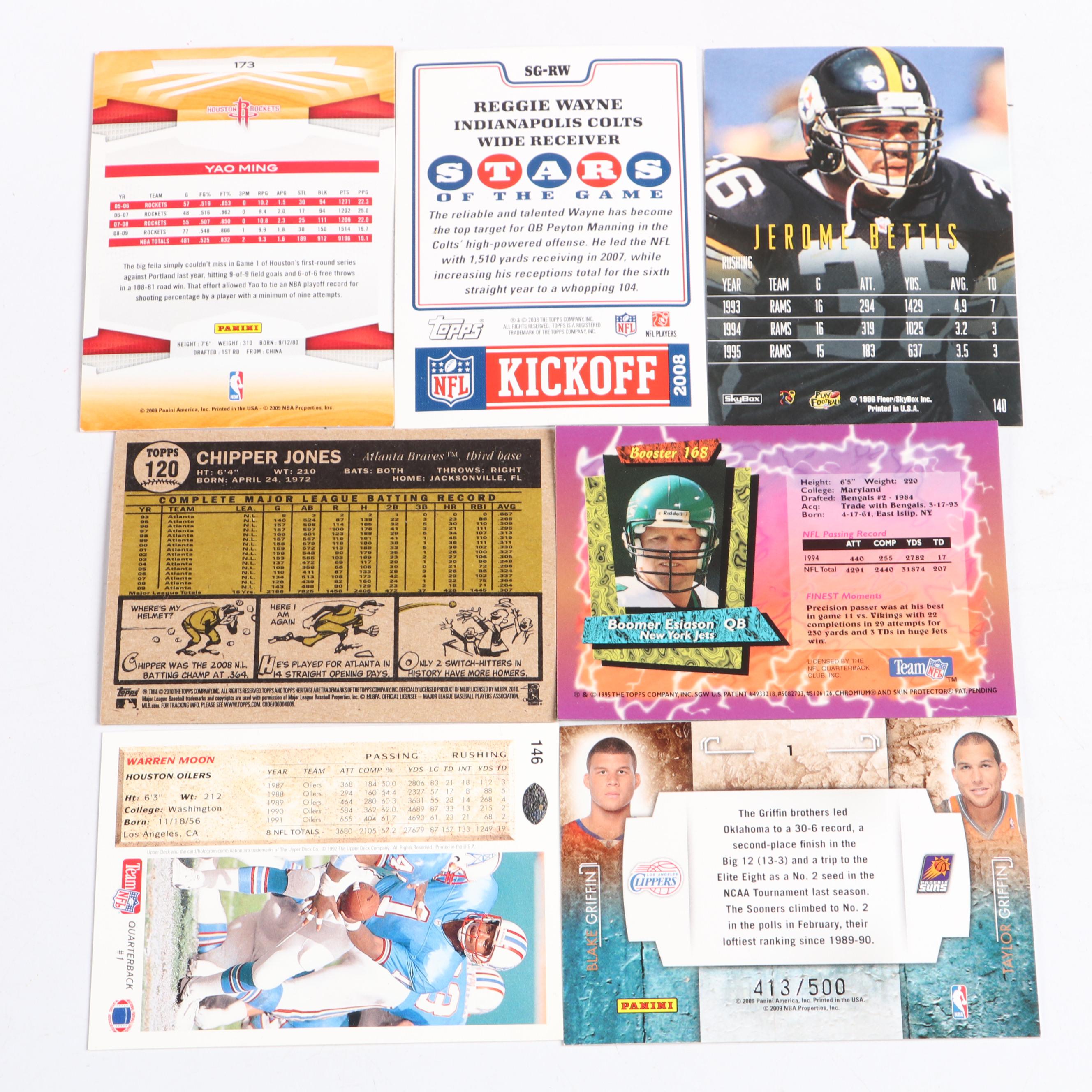 Topps with Other Sports Cards Featuring Adam Vinatieri Signed and More