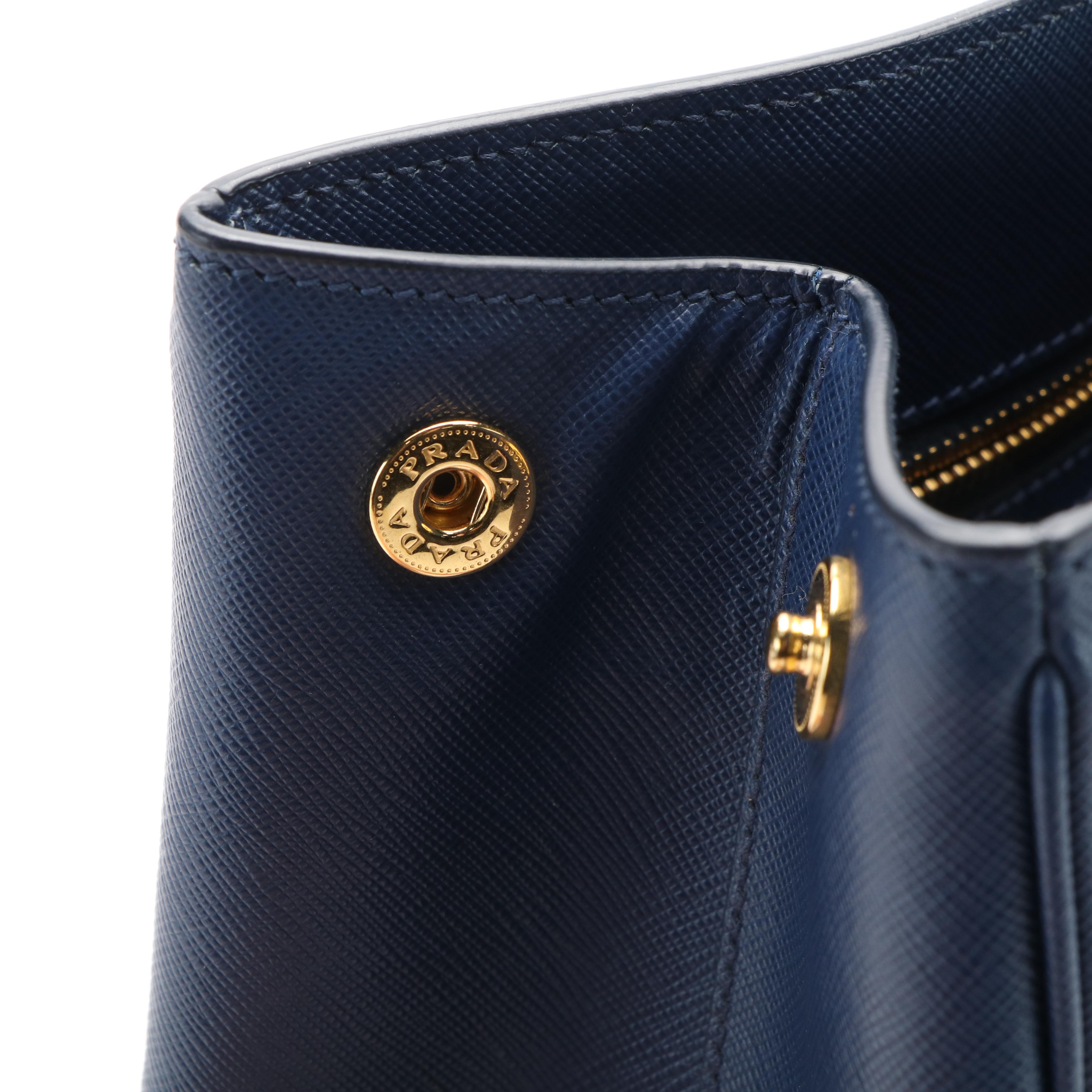 Prada Saffiano Leather Galleria Lux Tote Bag