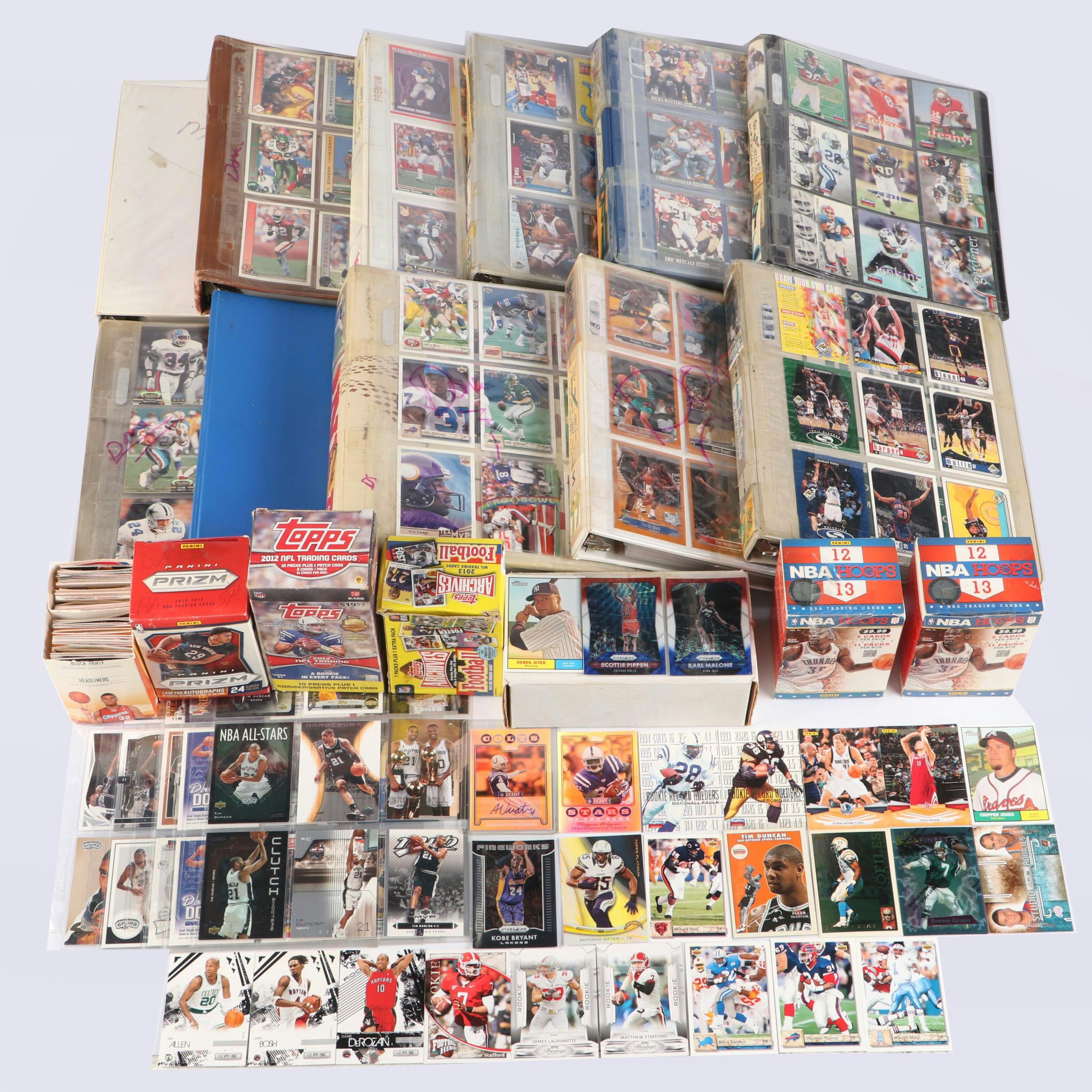 Topps with Other Sports Cards Featuring Adam Vinatieri Signed and More