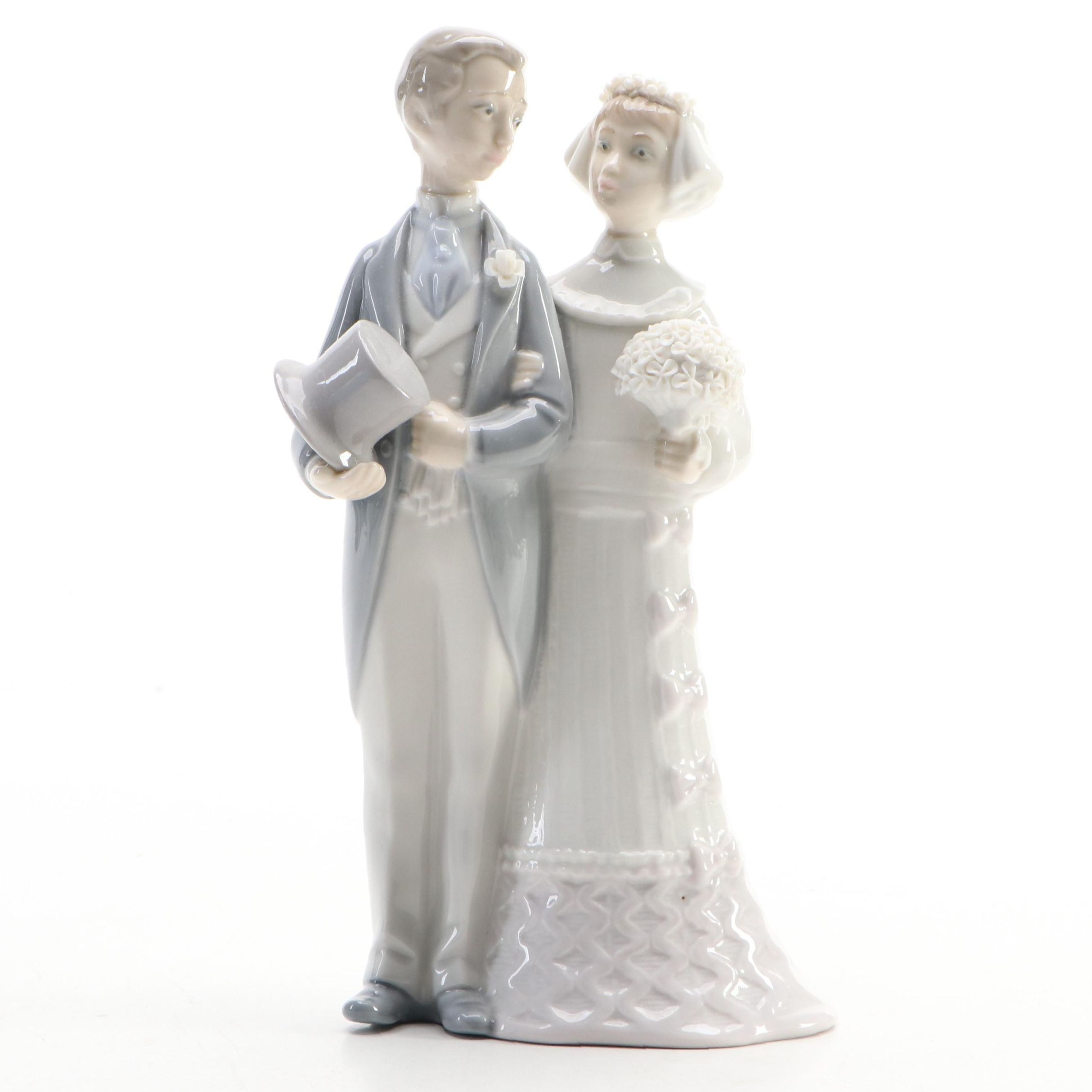 Julio Fernández for Lladró "Wedding" Porcelain Figurine, 1977–1984