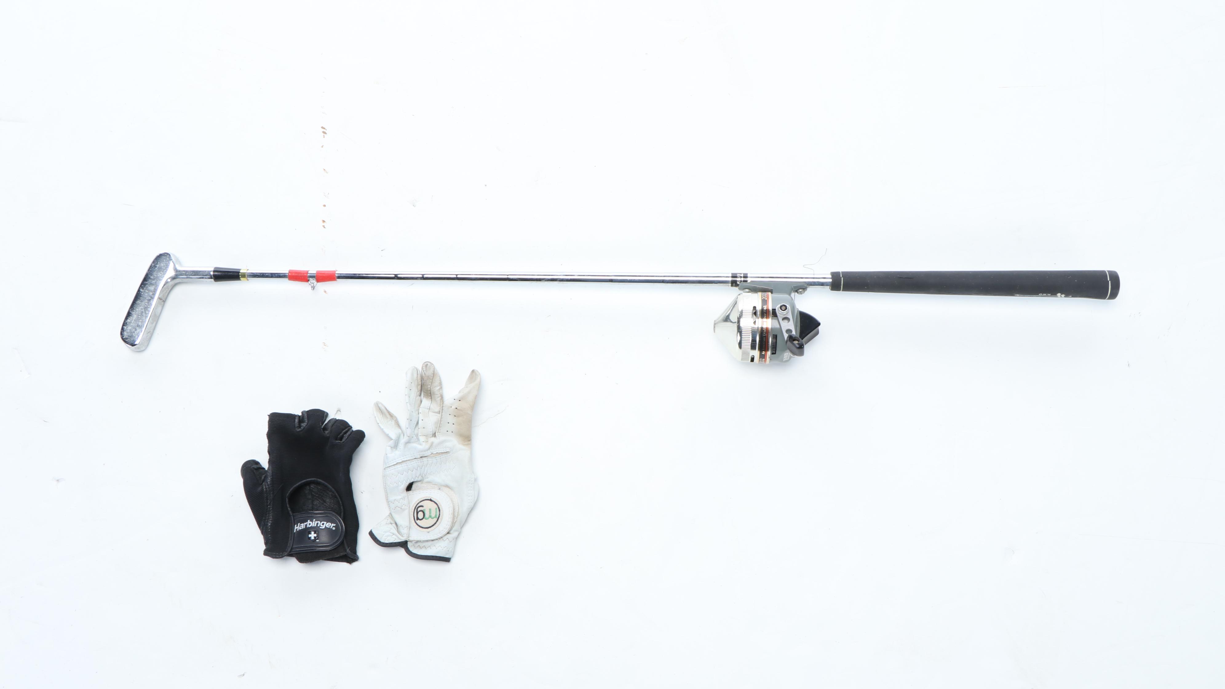 Bullet, Ping and More Ladies Golf Clubs, Irons and Golf Bag, Gloves