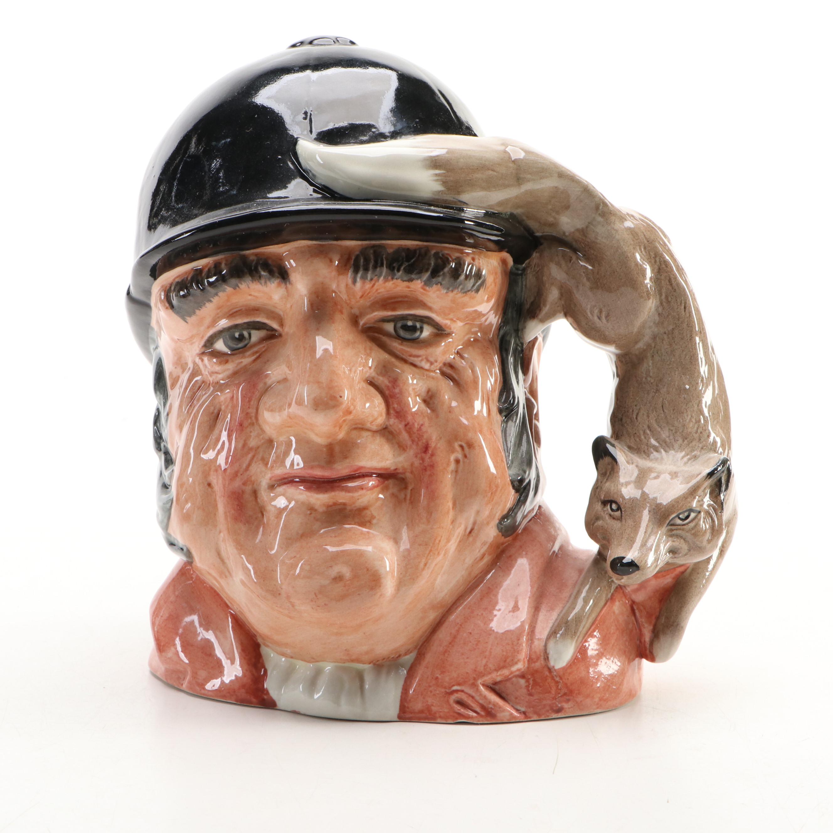 Royal Doulton "The Lawyer," "The Gardener," and "Gone Away" Character Jugs