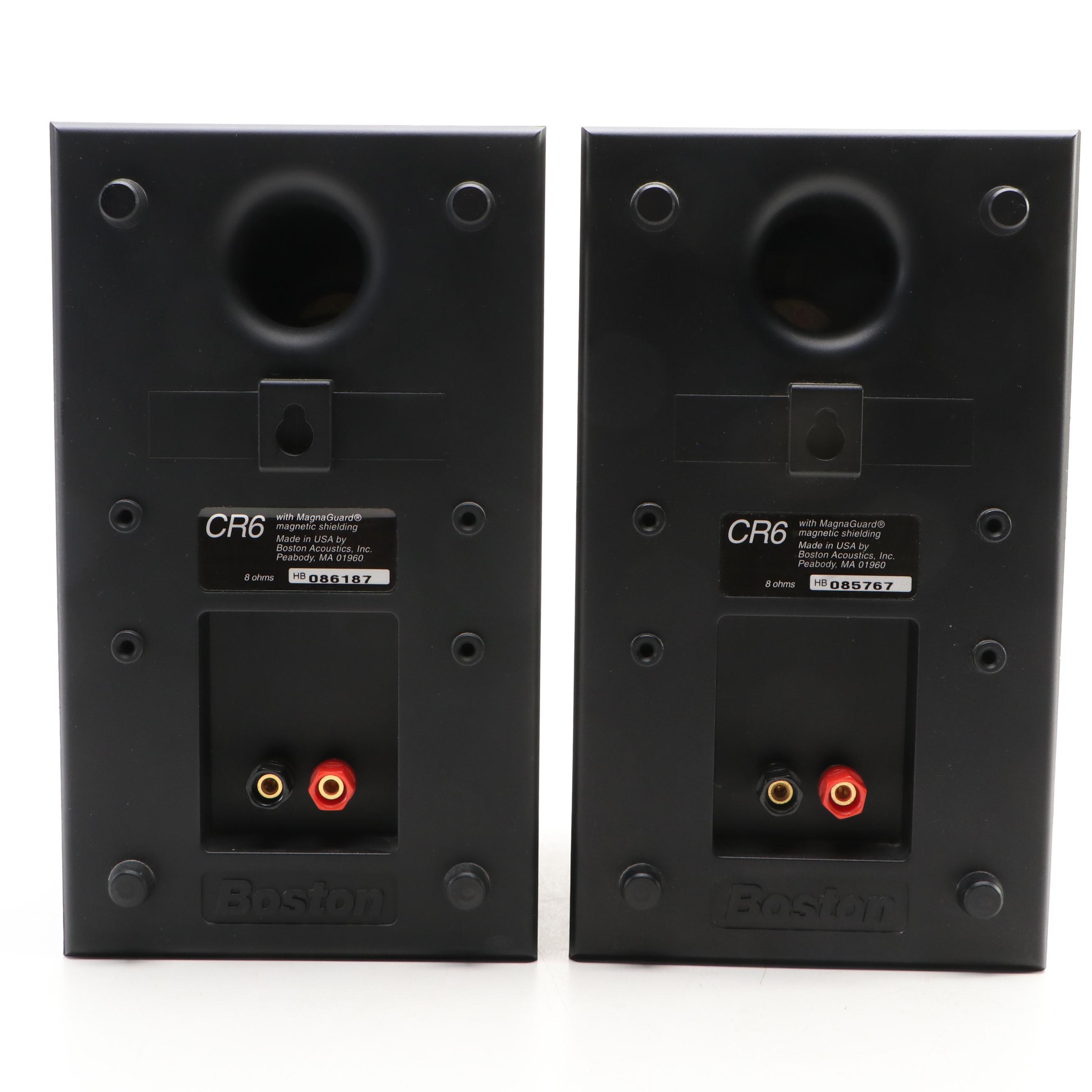 Boston CR6 Bookshelf Speakers