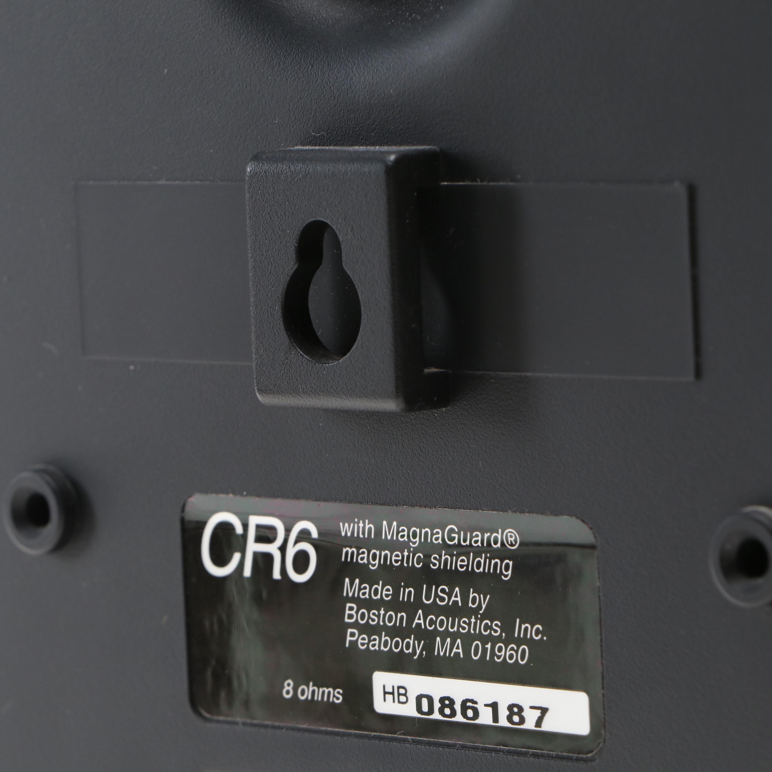 Boston CR6 Bookshelf Speakers