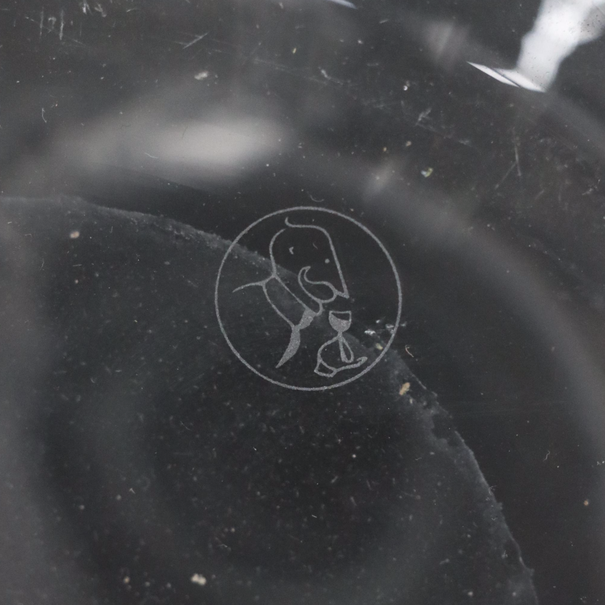 Hand-Painted Glass Bowl with Floral Motif Bowl and More