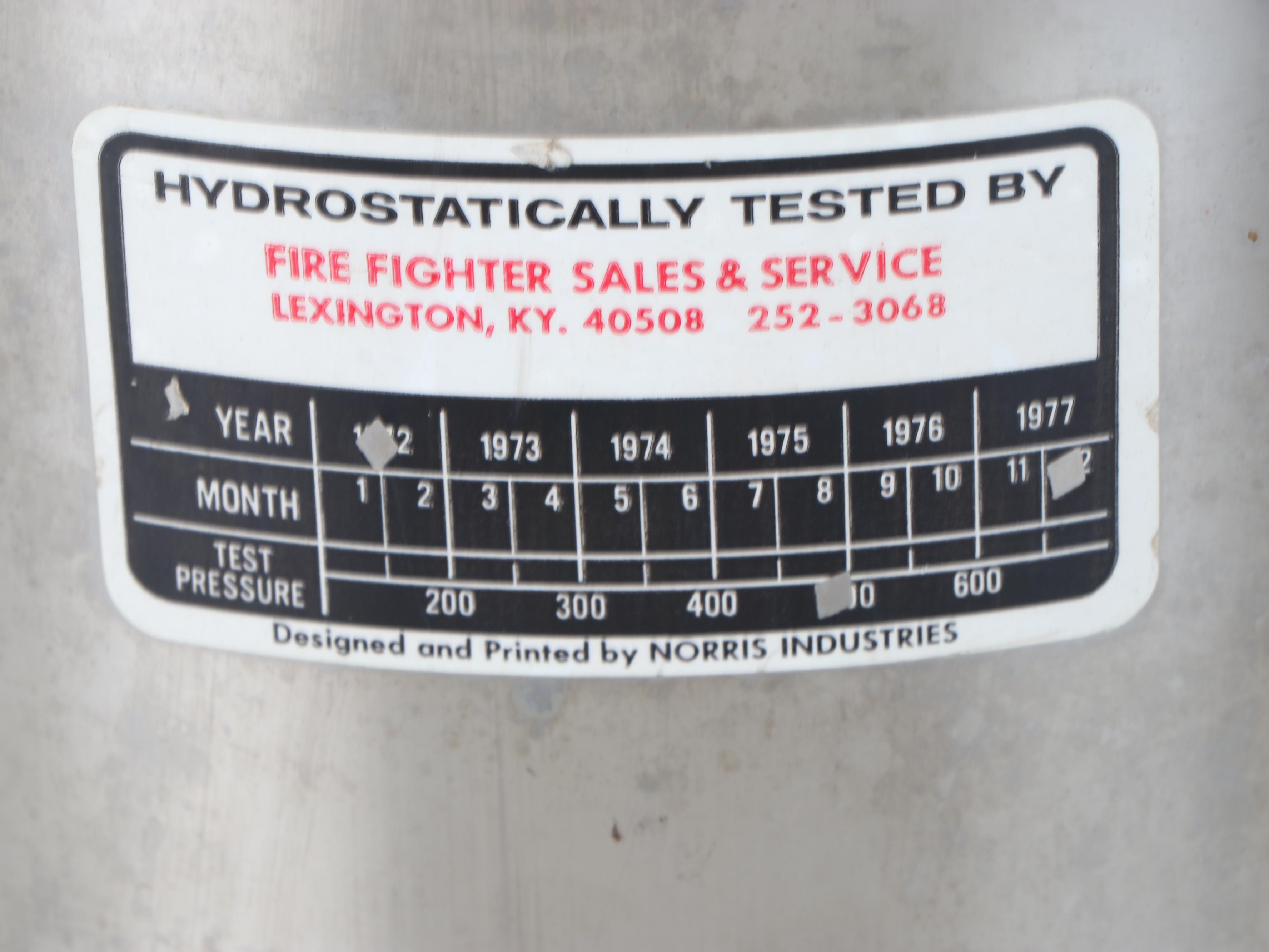 Fire Extinguisher Bar "Emergency Bourbon" Service for One