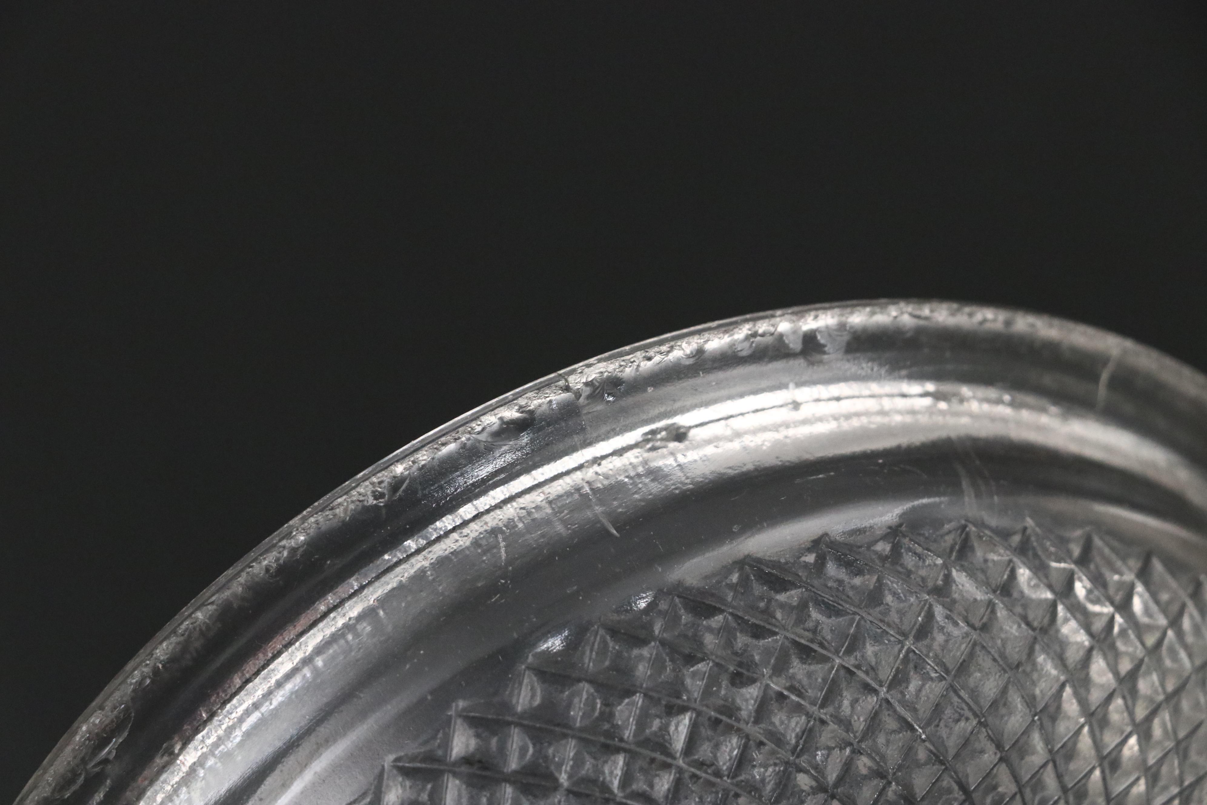 Duncan & Miller "Sandwich Clear" Glass Water Goblets with More