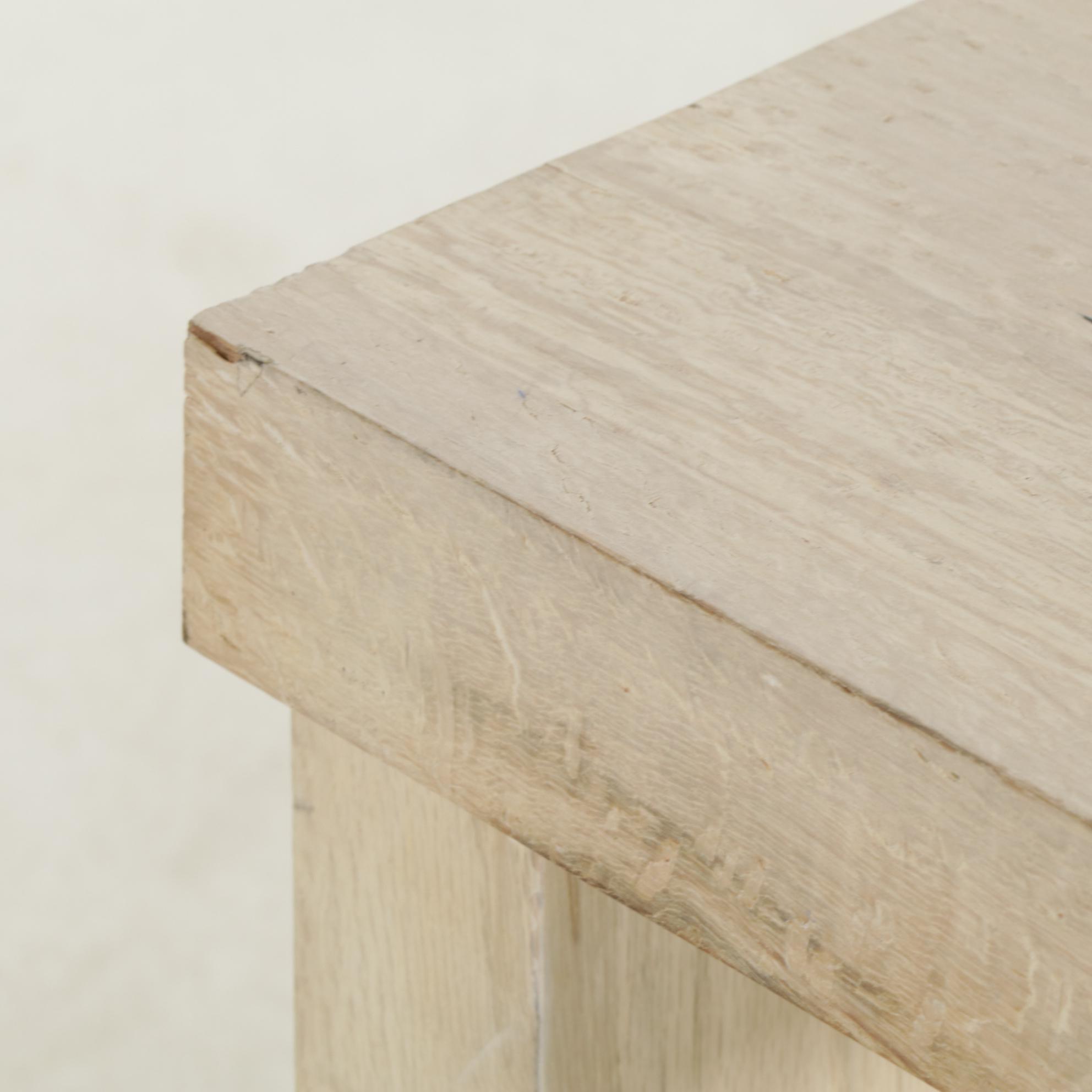 Arhaus "Leandro" Spalted Oak Media Console Table