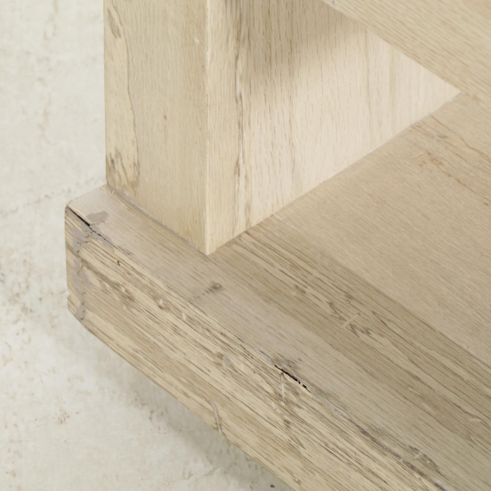 Arhaus "Leandro" Spalted Oak Media Console Table