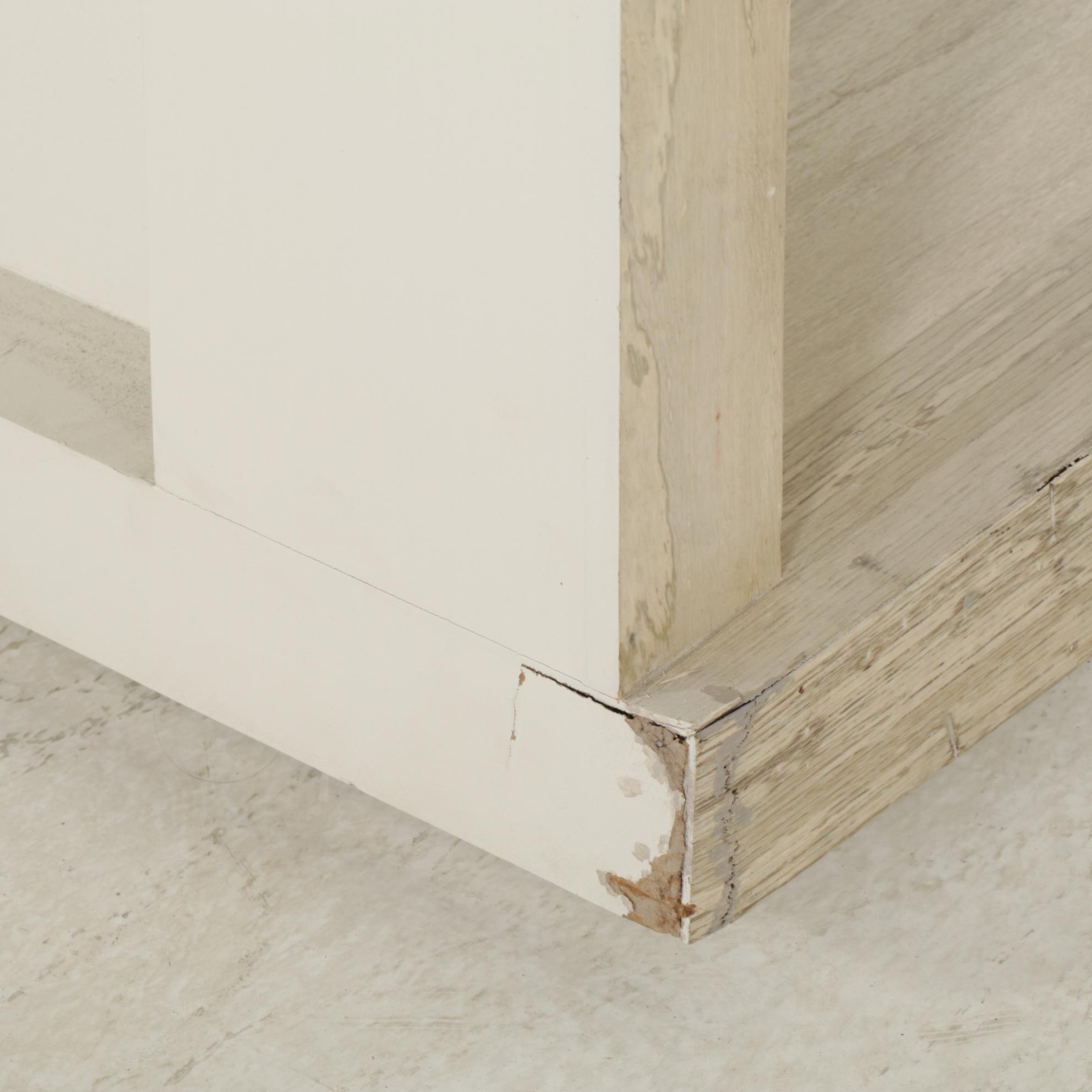 Arhaus "Leandro" Spalted Oak Media Console Table