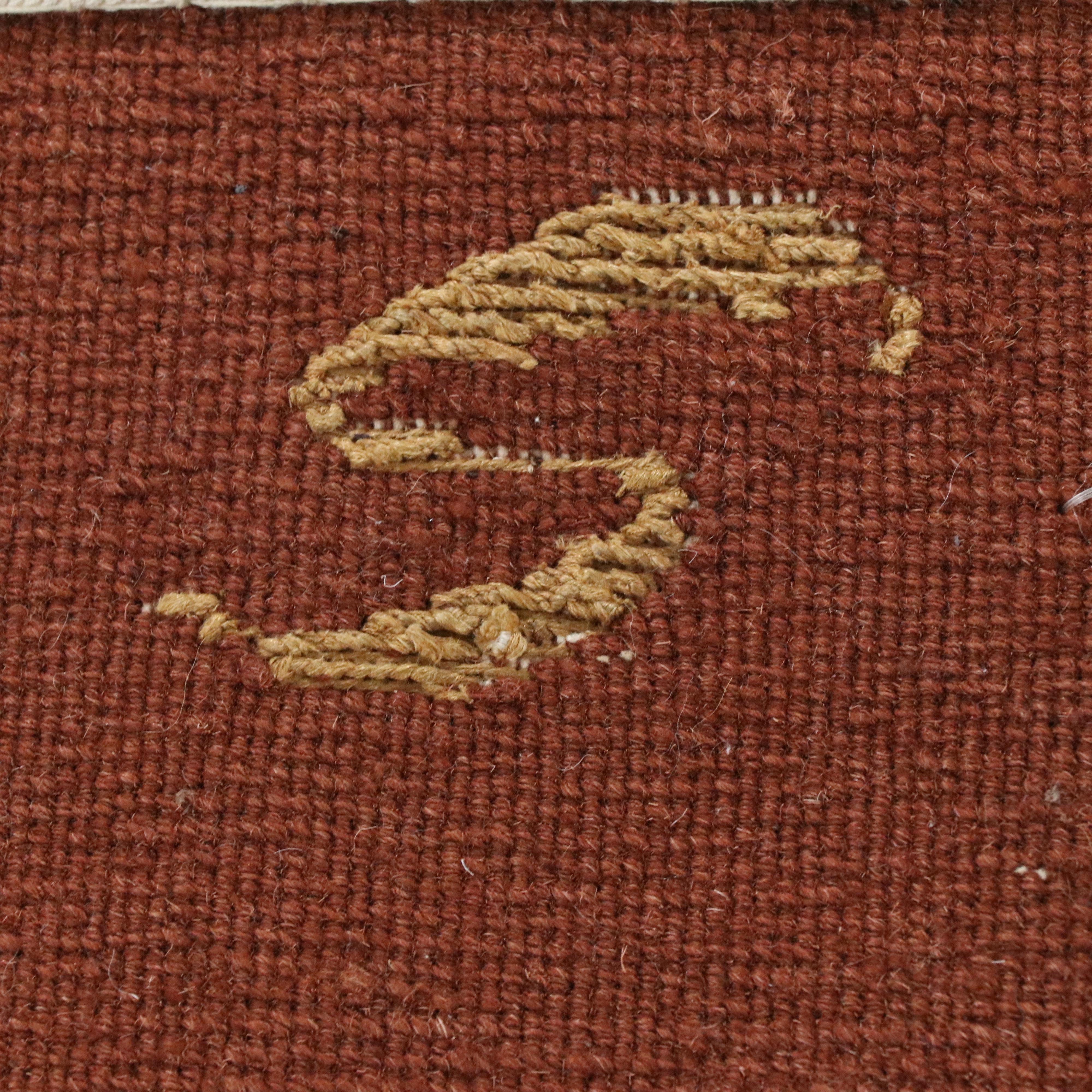 8'11 x 11'9 Hand-Knotted Nepalese Modern Area Rug