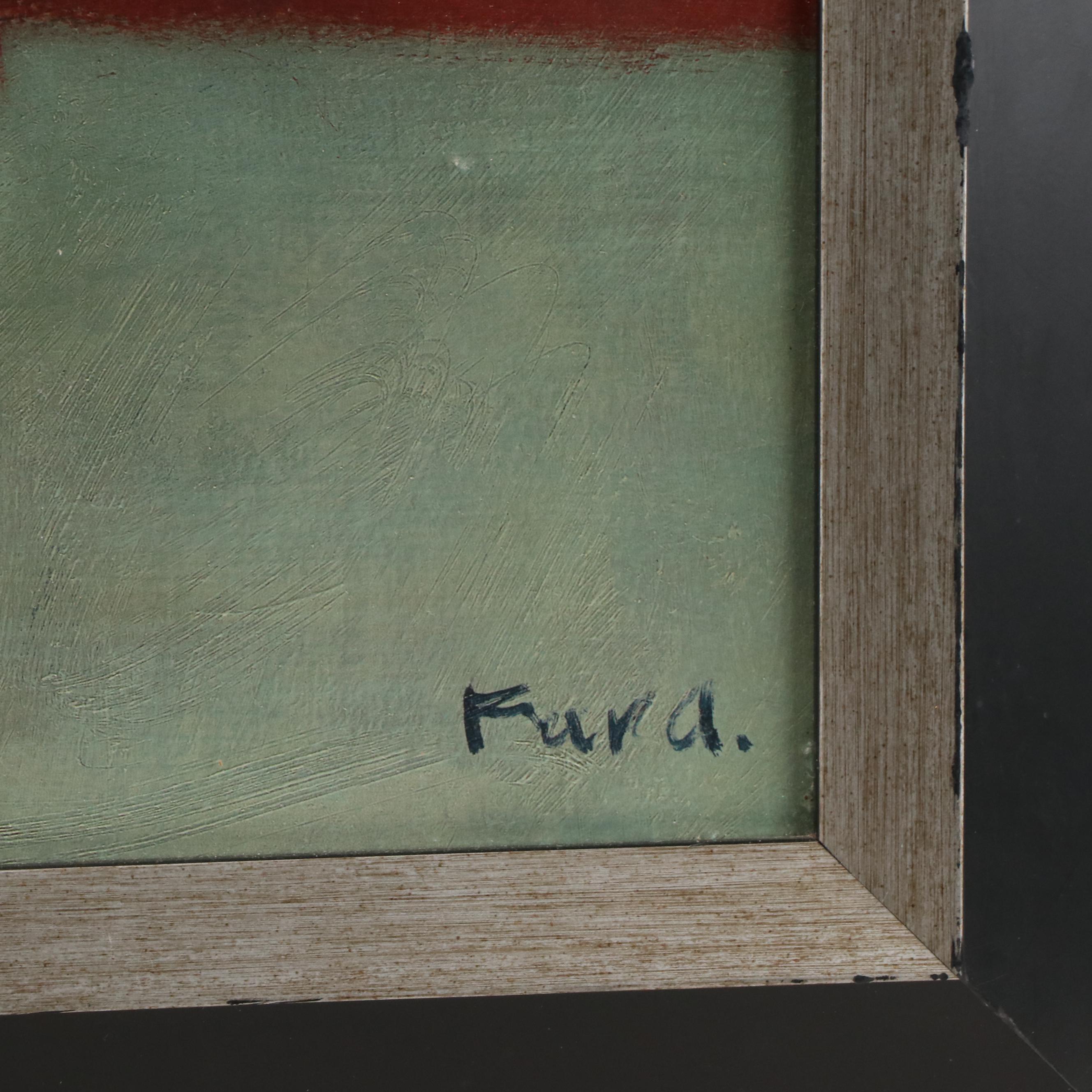 Abstract Offset Lithograph After Fara Bell