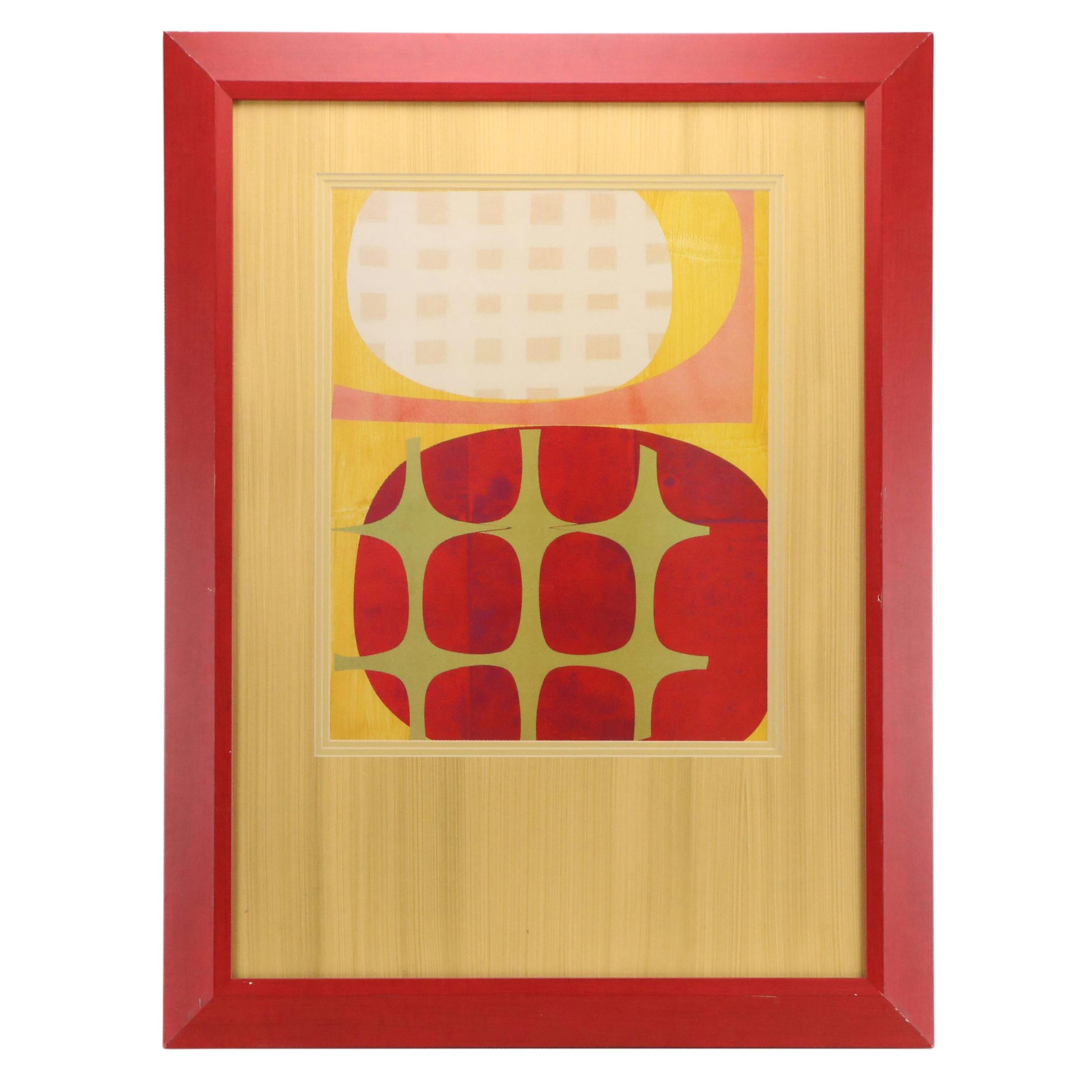 Offset Lithograph After Rex Ray "Samba II"