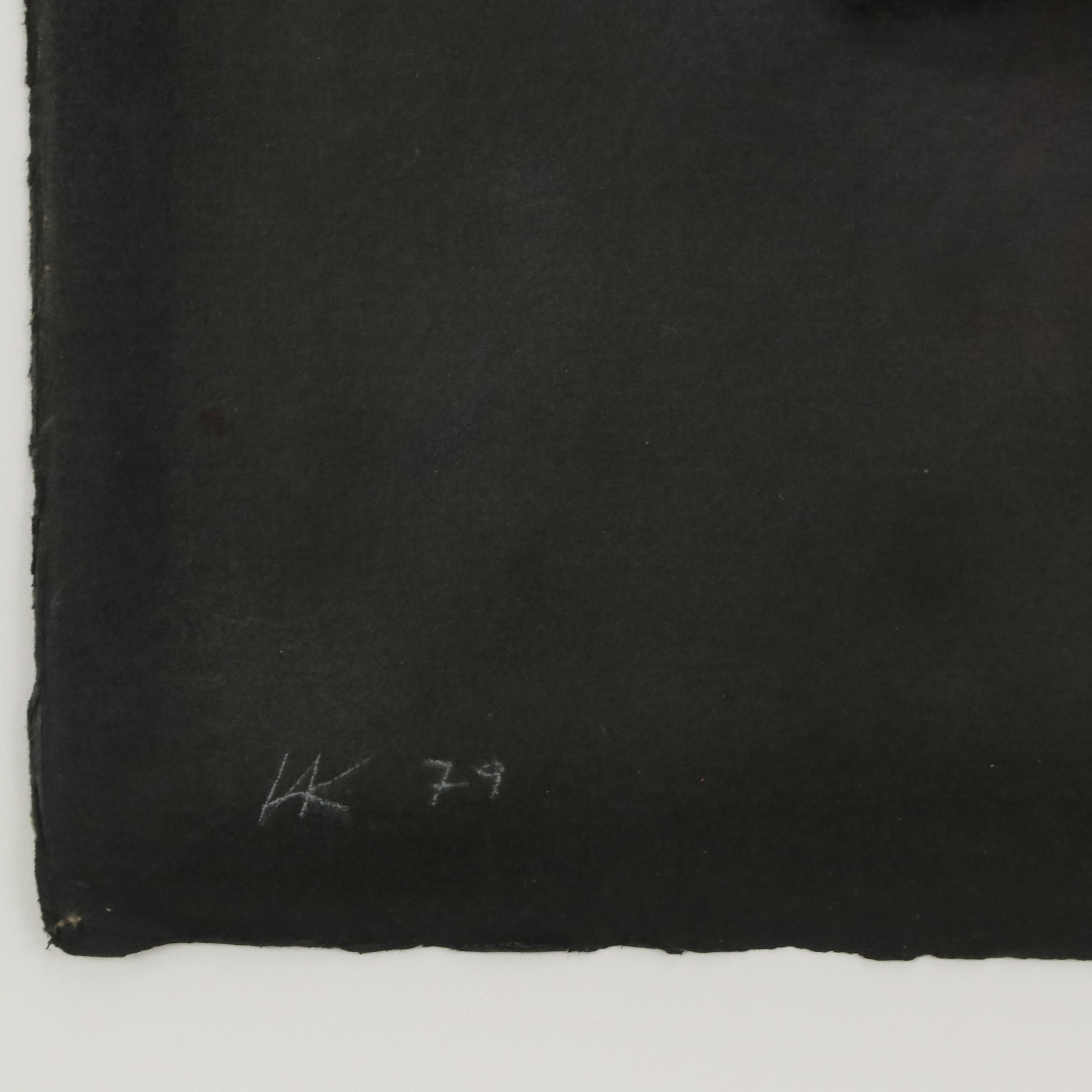 Abstract Mixed Media Drawing, 1979