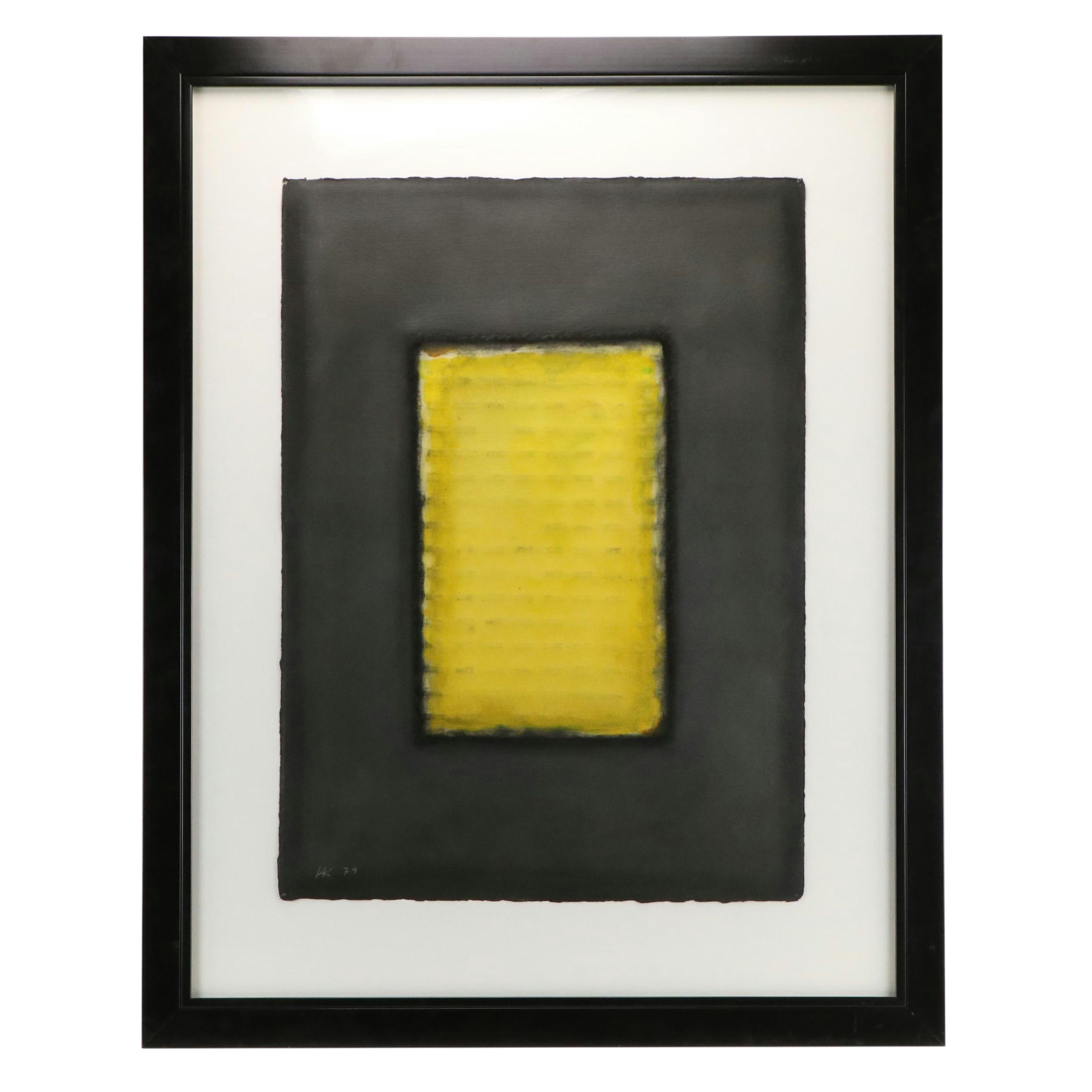 Abstract Mixed Media Drawing, 1979