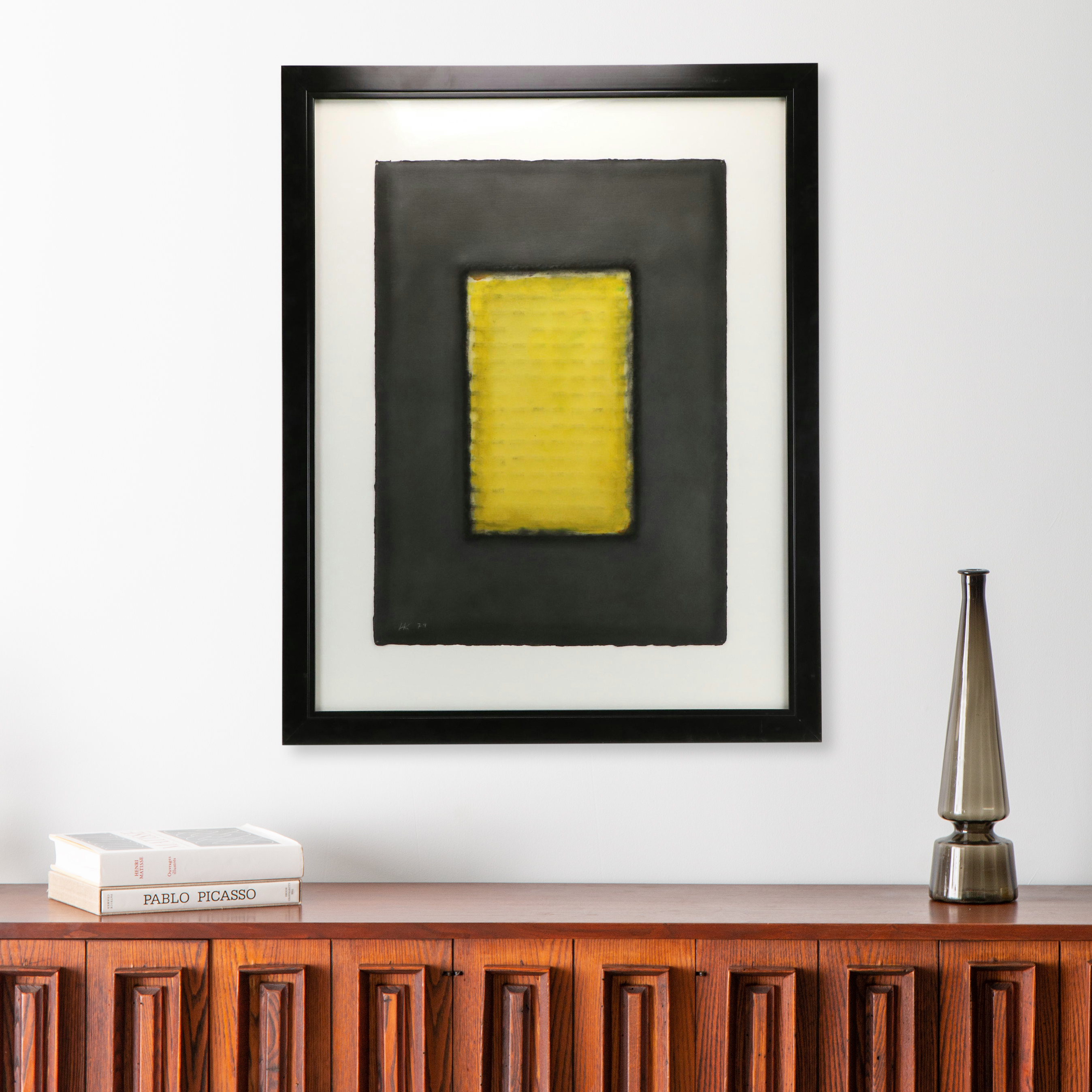Abstract Mixed Media Drawing, 1979