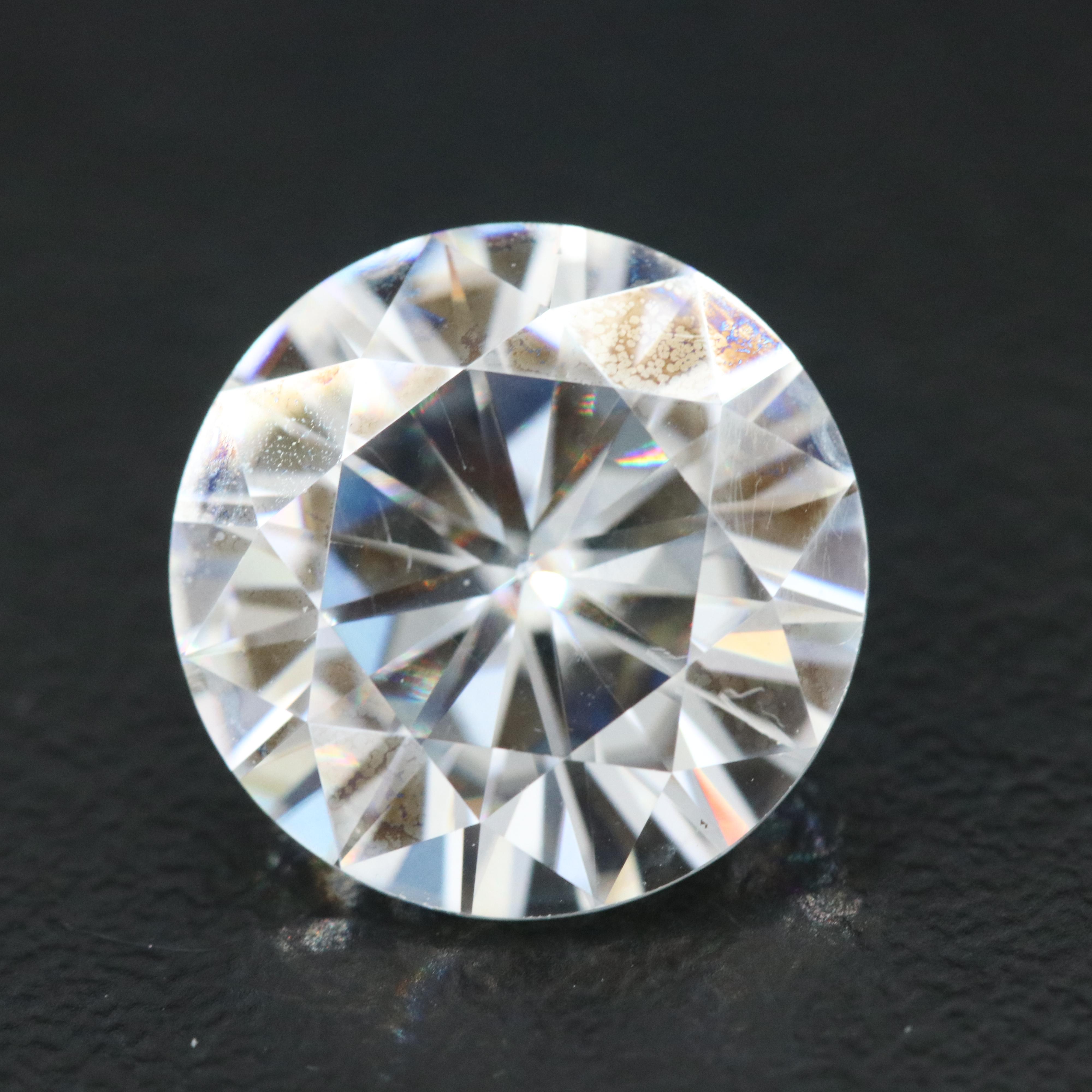 Loose 5.21 CT Moissanite