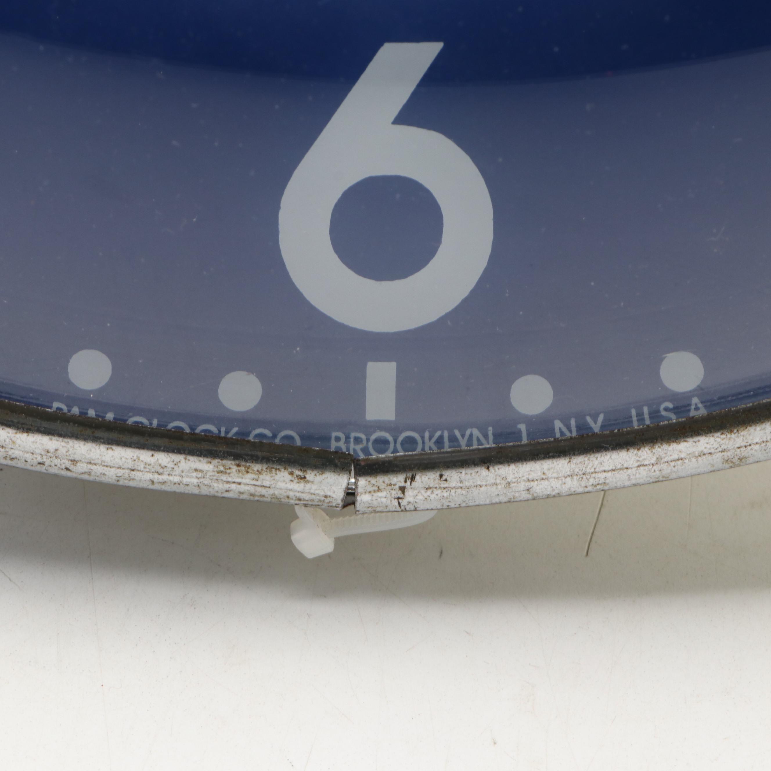 Time For Dairy Queen Illuminated Advertising Wall Clock, Mid-20th Century