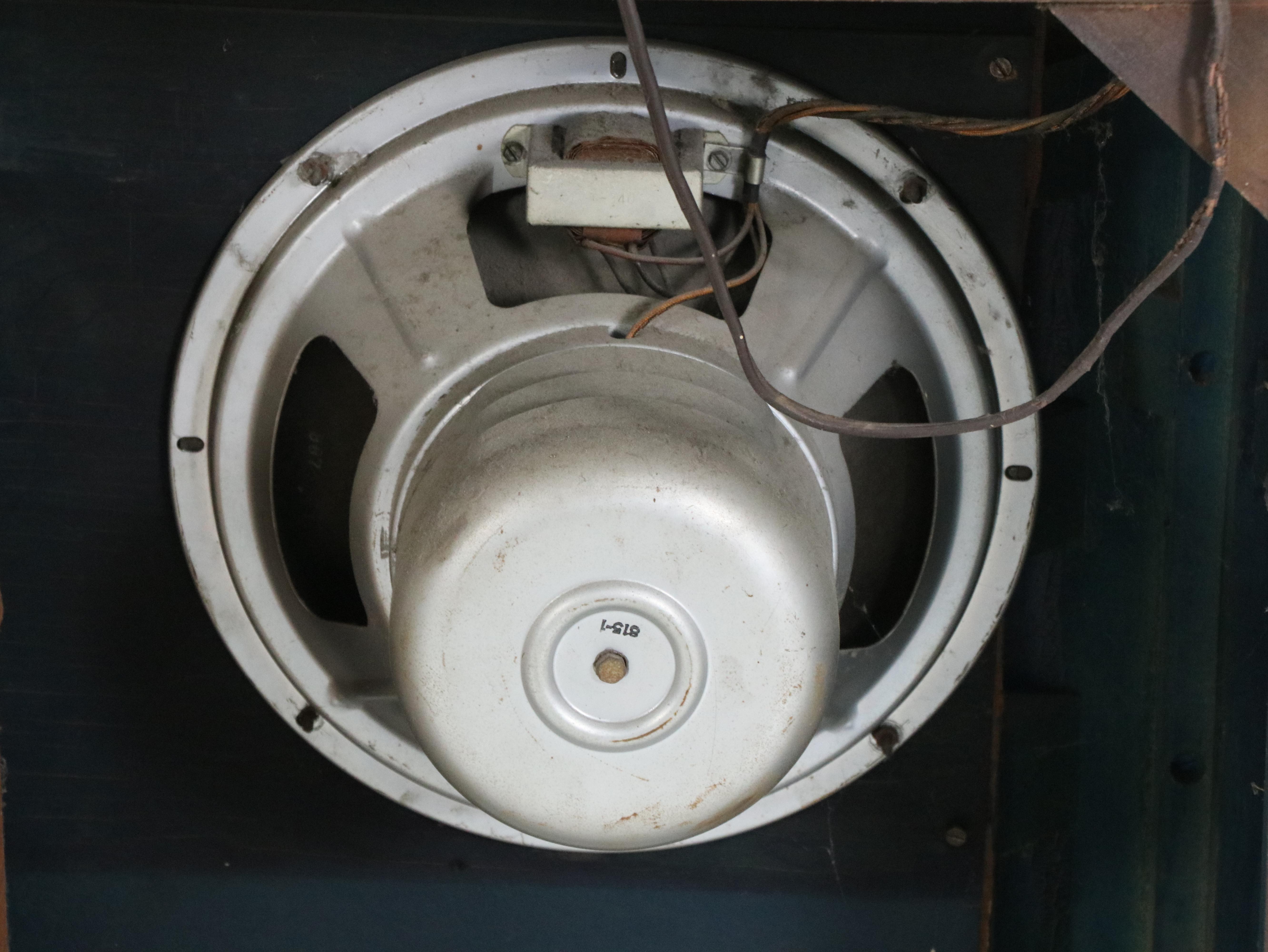 Farnsworth AC-70 Art Deco Waterfall Wood Veneer and Acrylic Radio