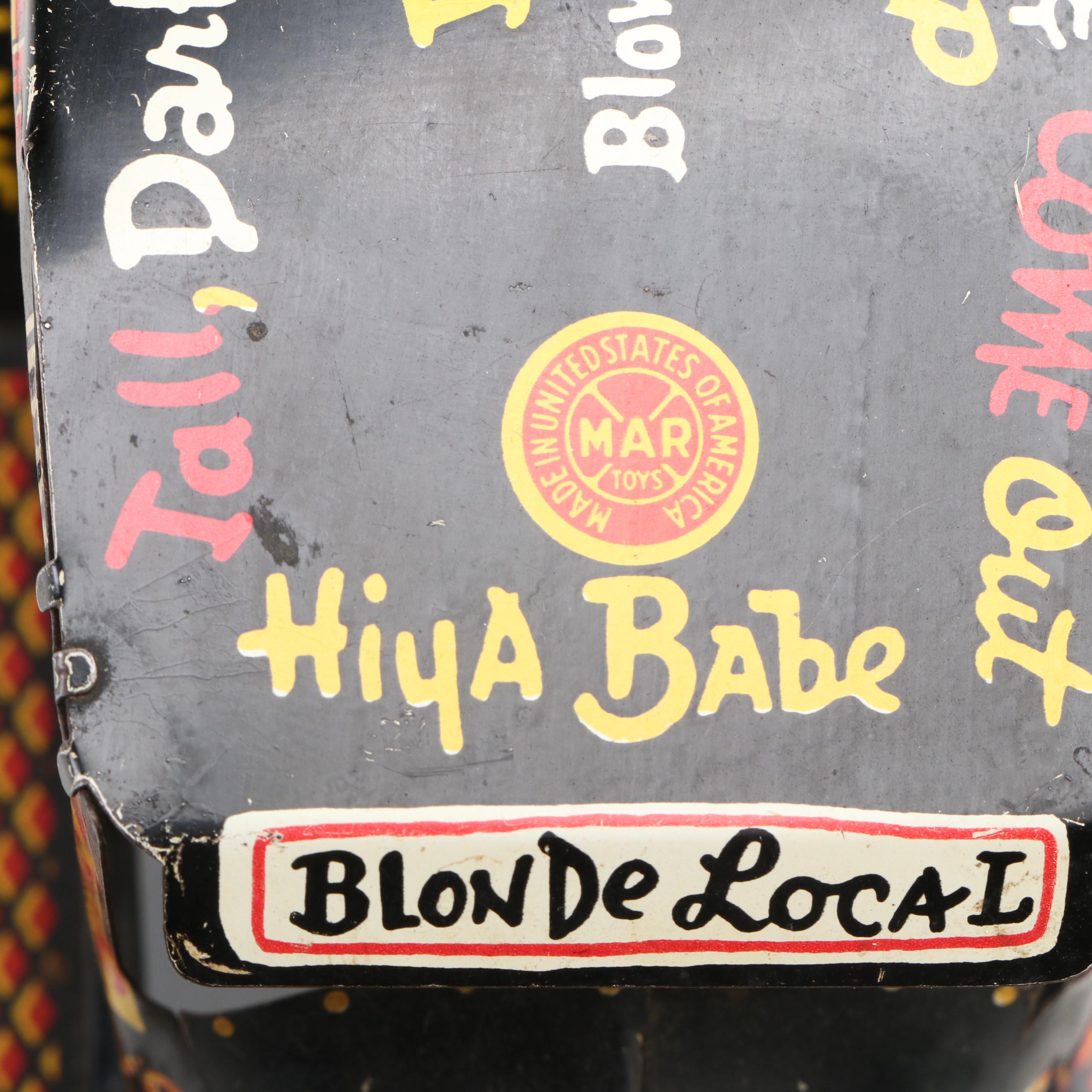 Marx "Old Jalopy" Tin Lithograph Wind-Up Toy Car, Mid-20th Century