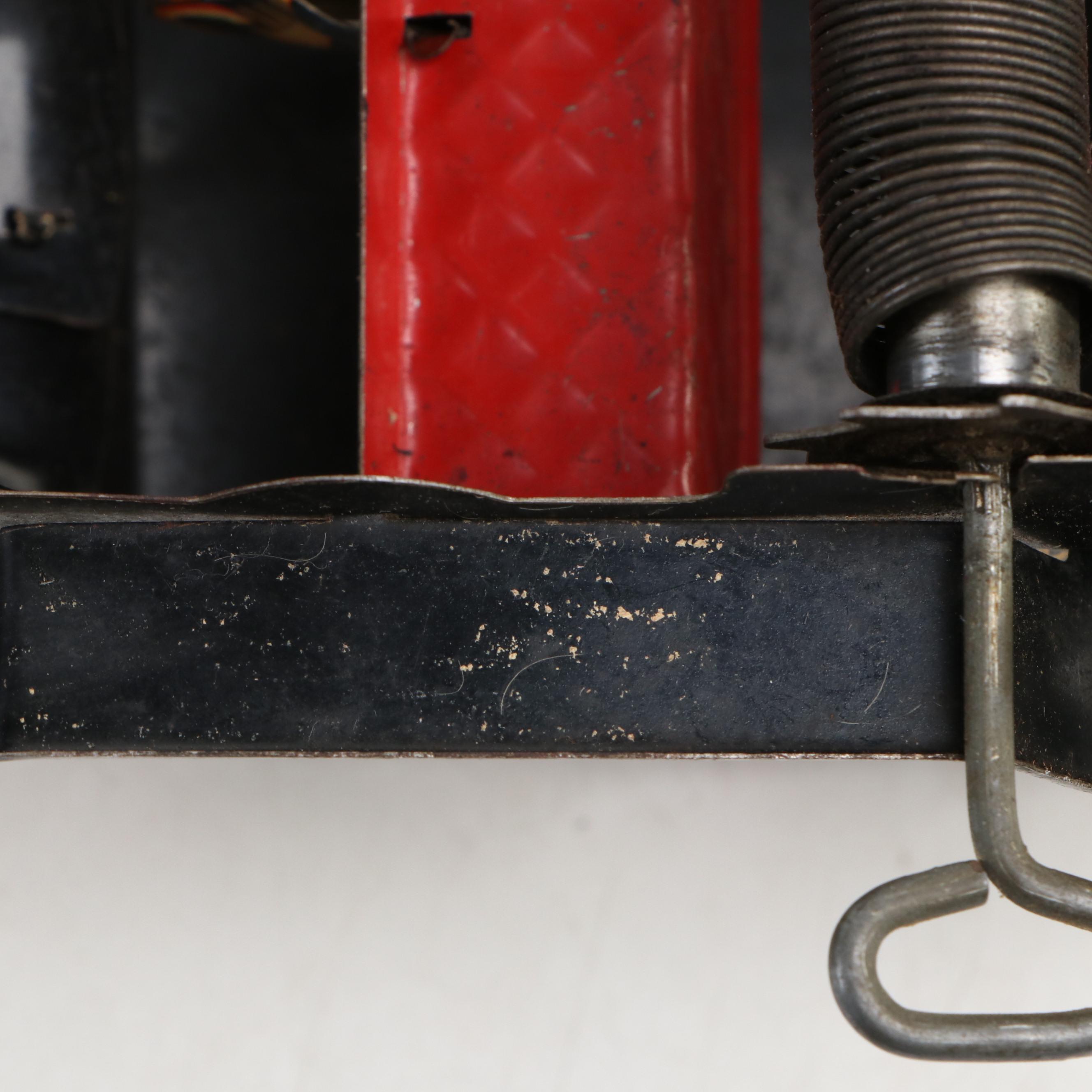 Marx "Old Jalopy" Tin Lithograph Wind-Up Toy Car, Mid-20th Century