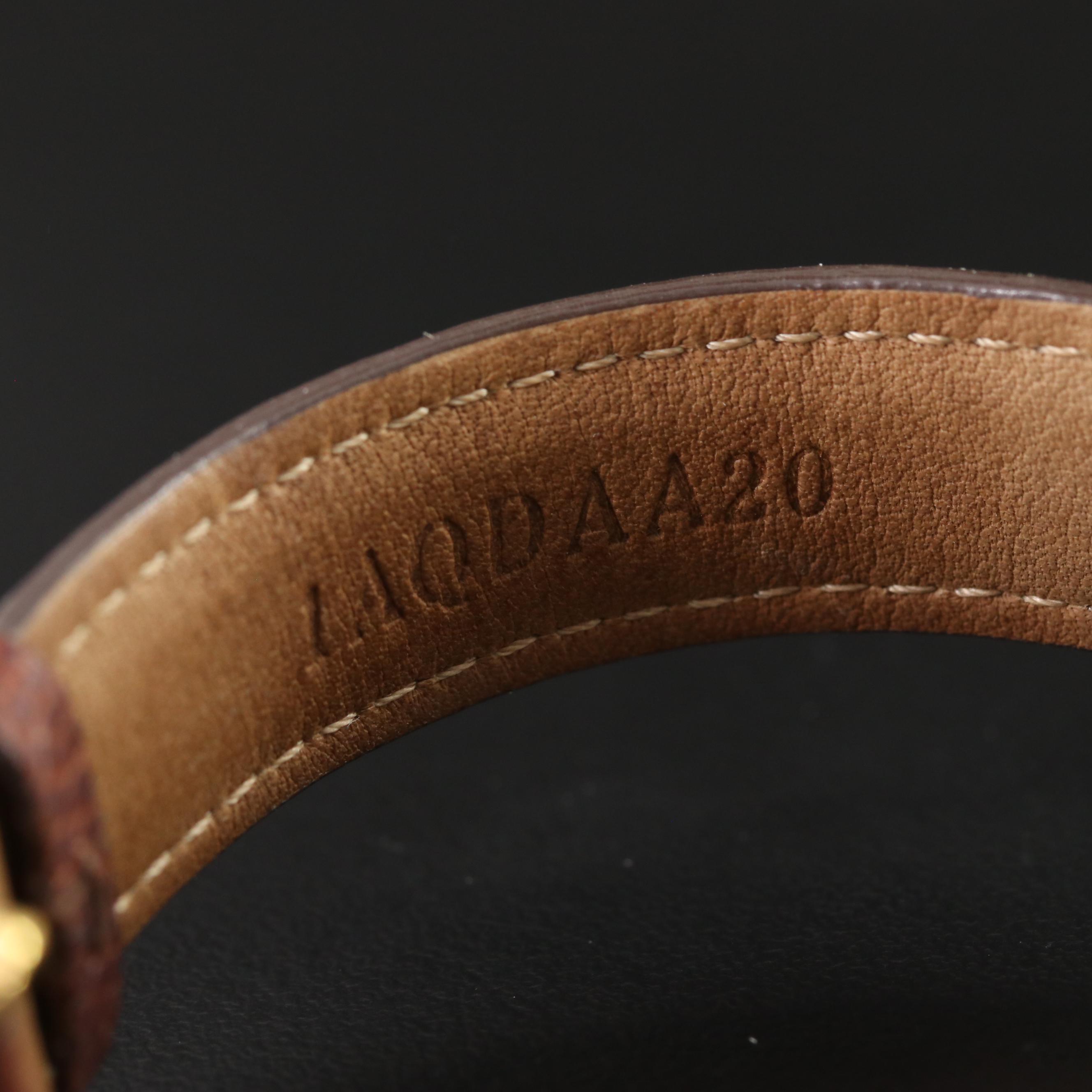 Cartier Tank Must de Cartier 21mm Gold-Plated Sterling Silver Manual Wind Watch