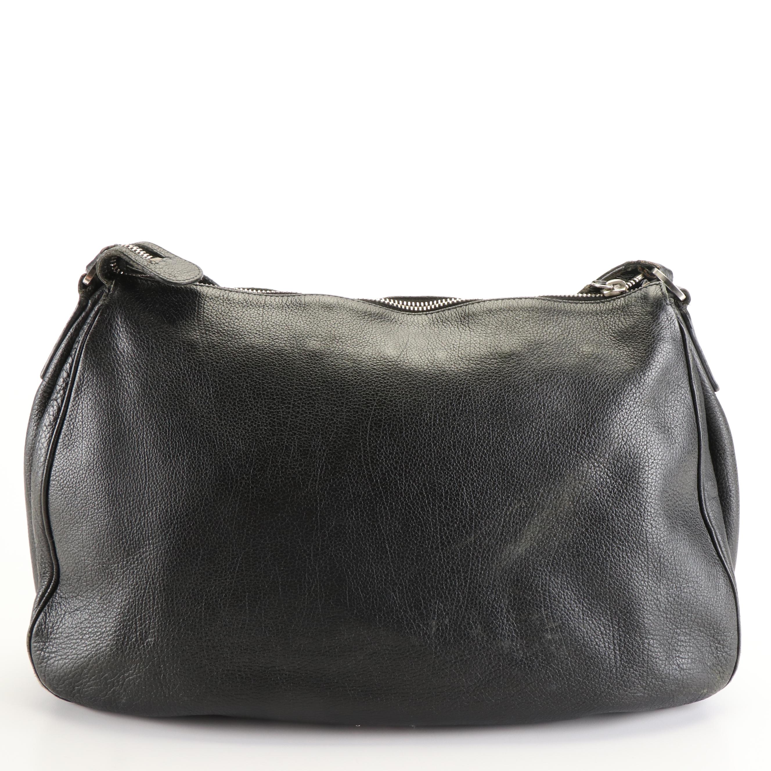 Prada Black Leather Crossbody Bag