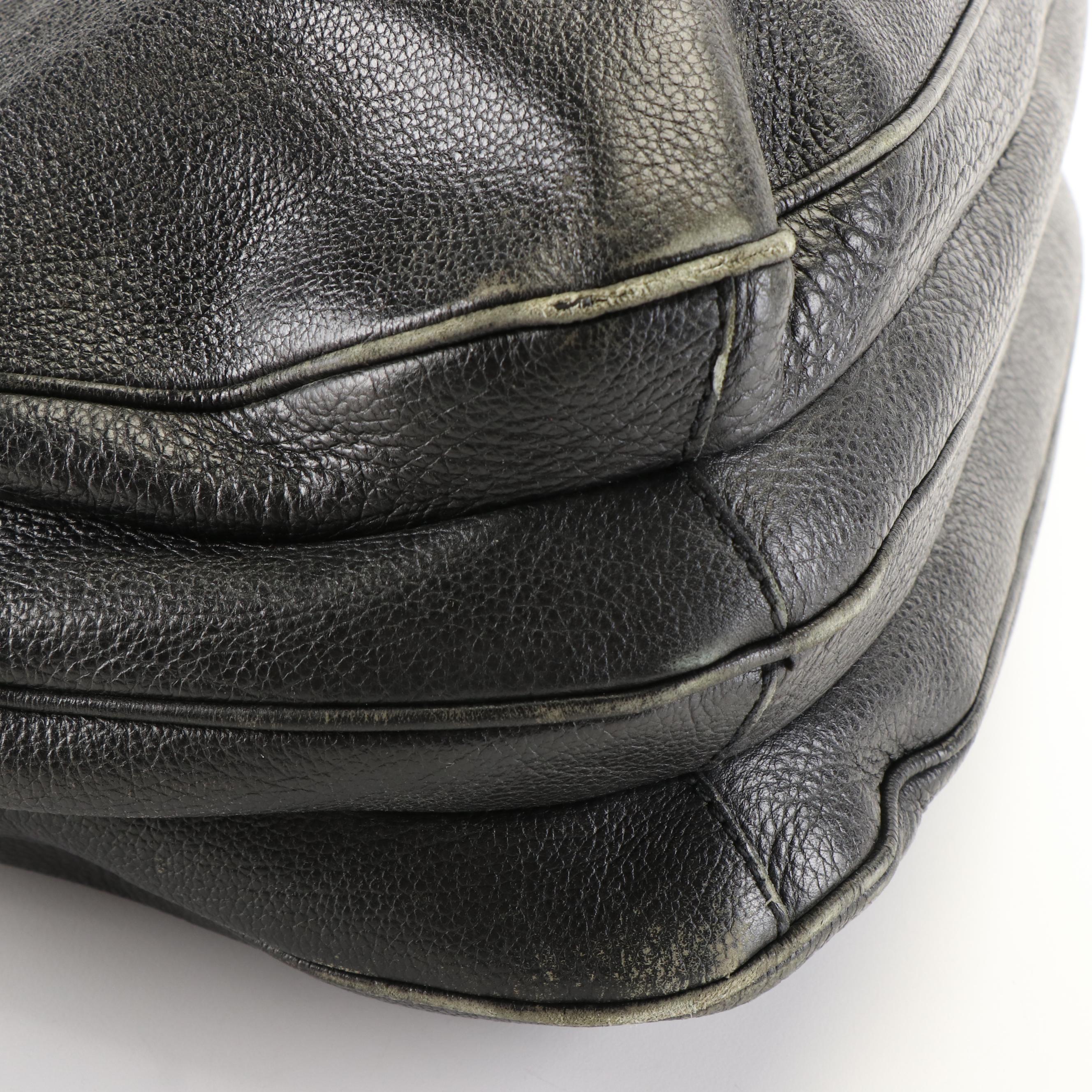 Prada Black Leather Crossbody Bag