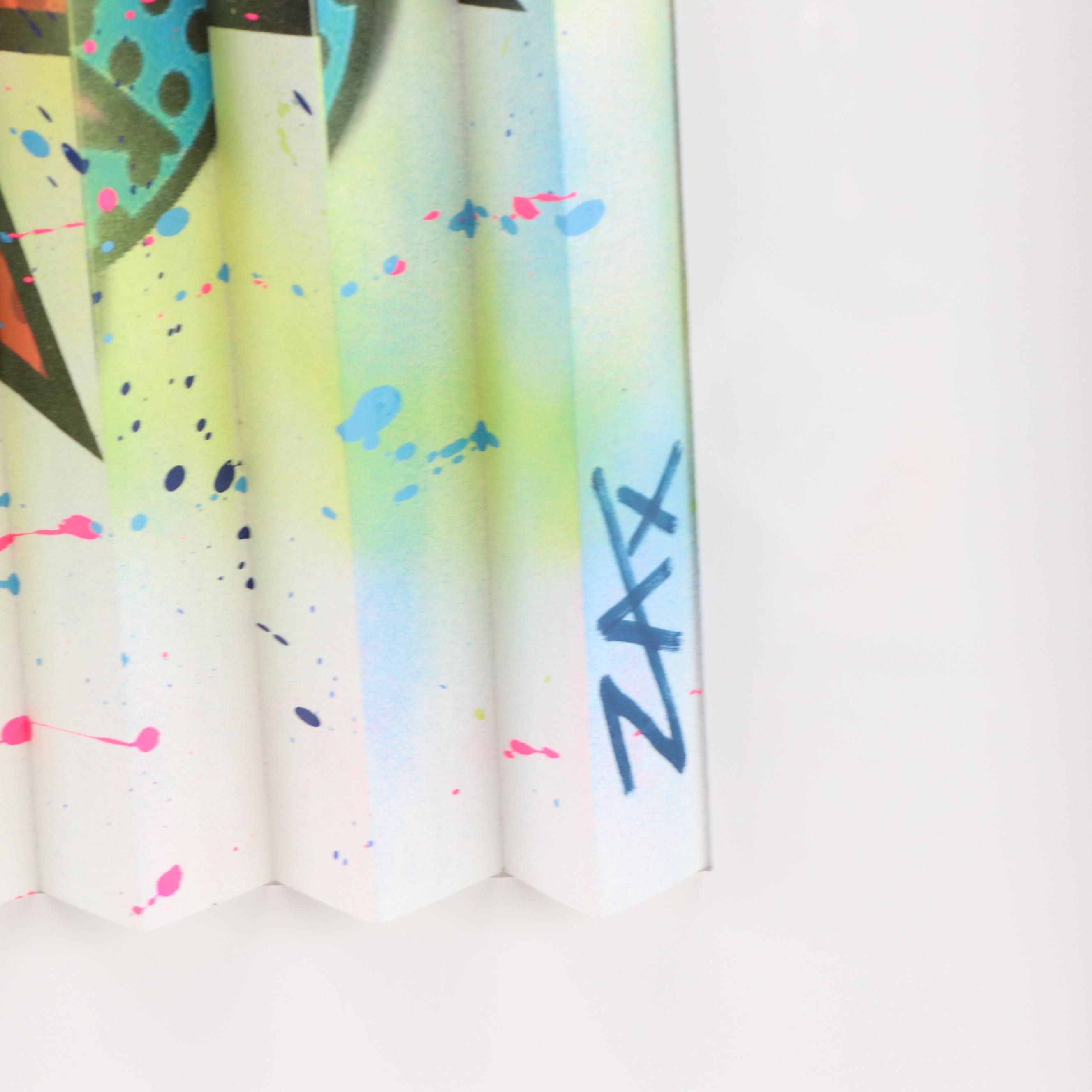 E.M. Zax Pop Art 3D Polymorph Wall Sculpture, 2024