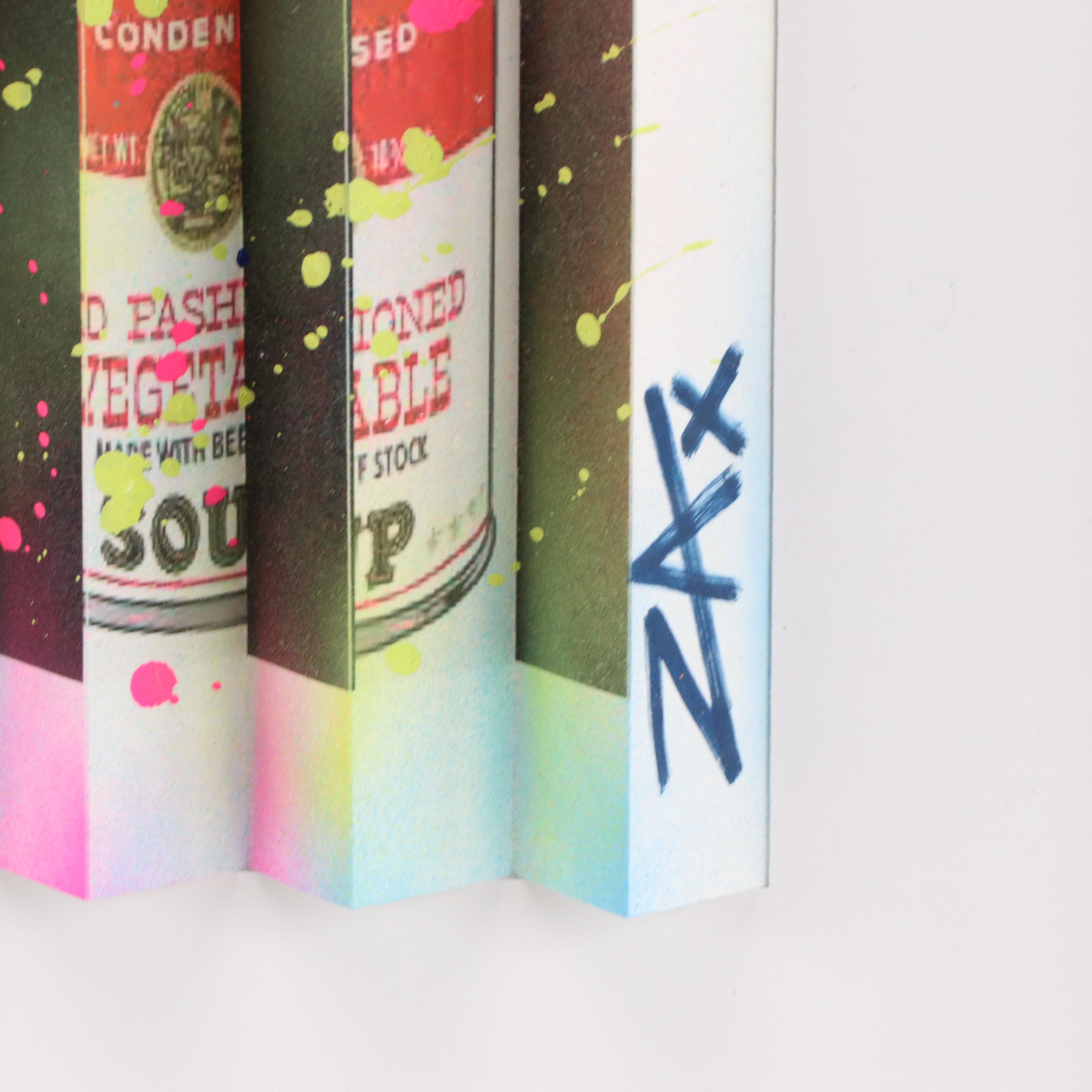 E.M. Zax Pop Art 3D Polymorph Wall Sculpture, 2024