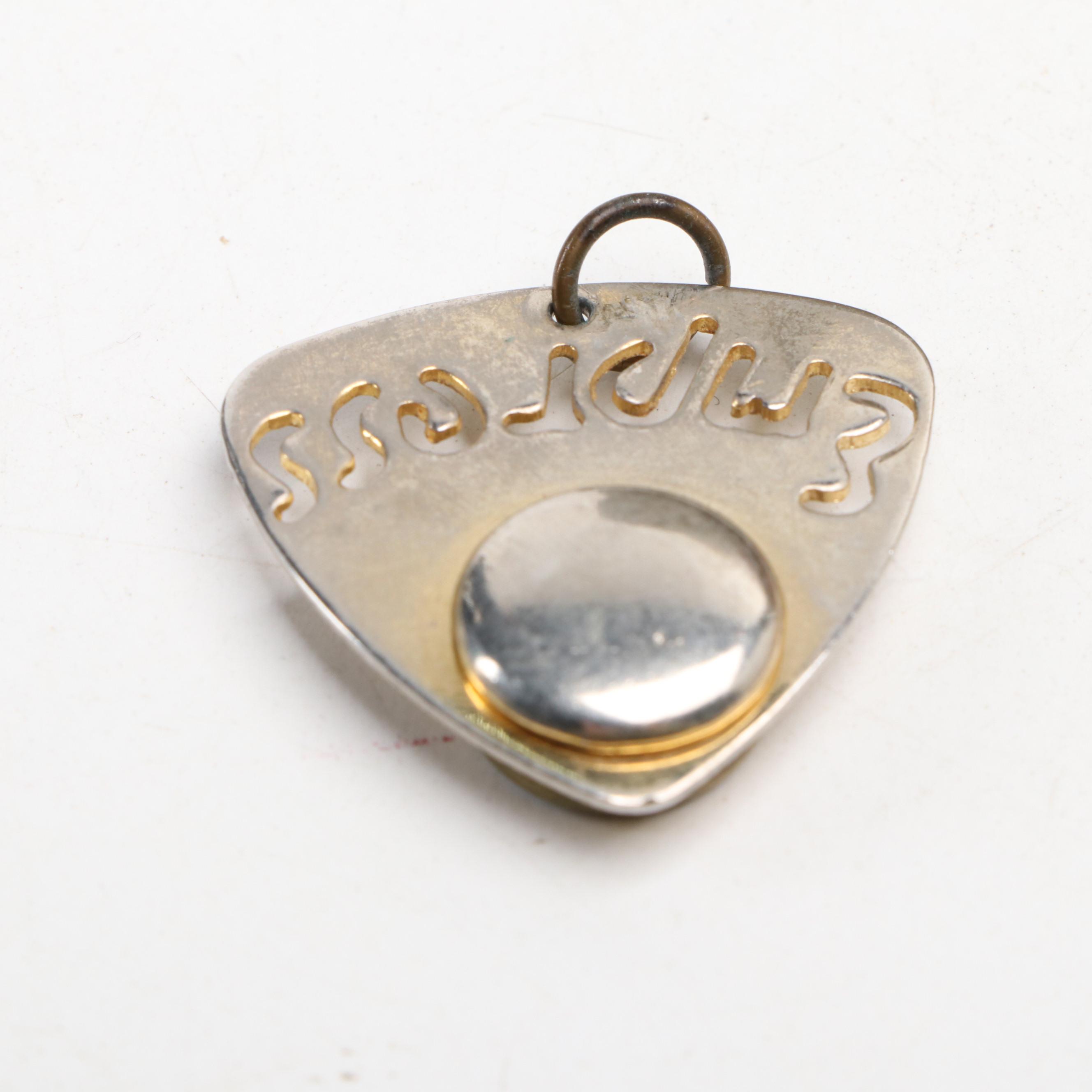 Wood Decoupage Purse, Seth Thomas Traveling Clock and Antique Umbrella Handle