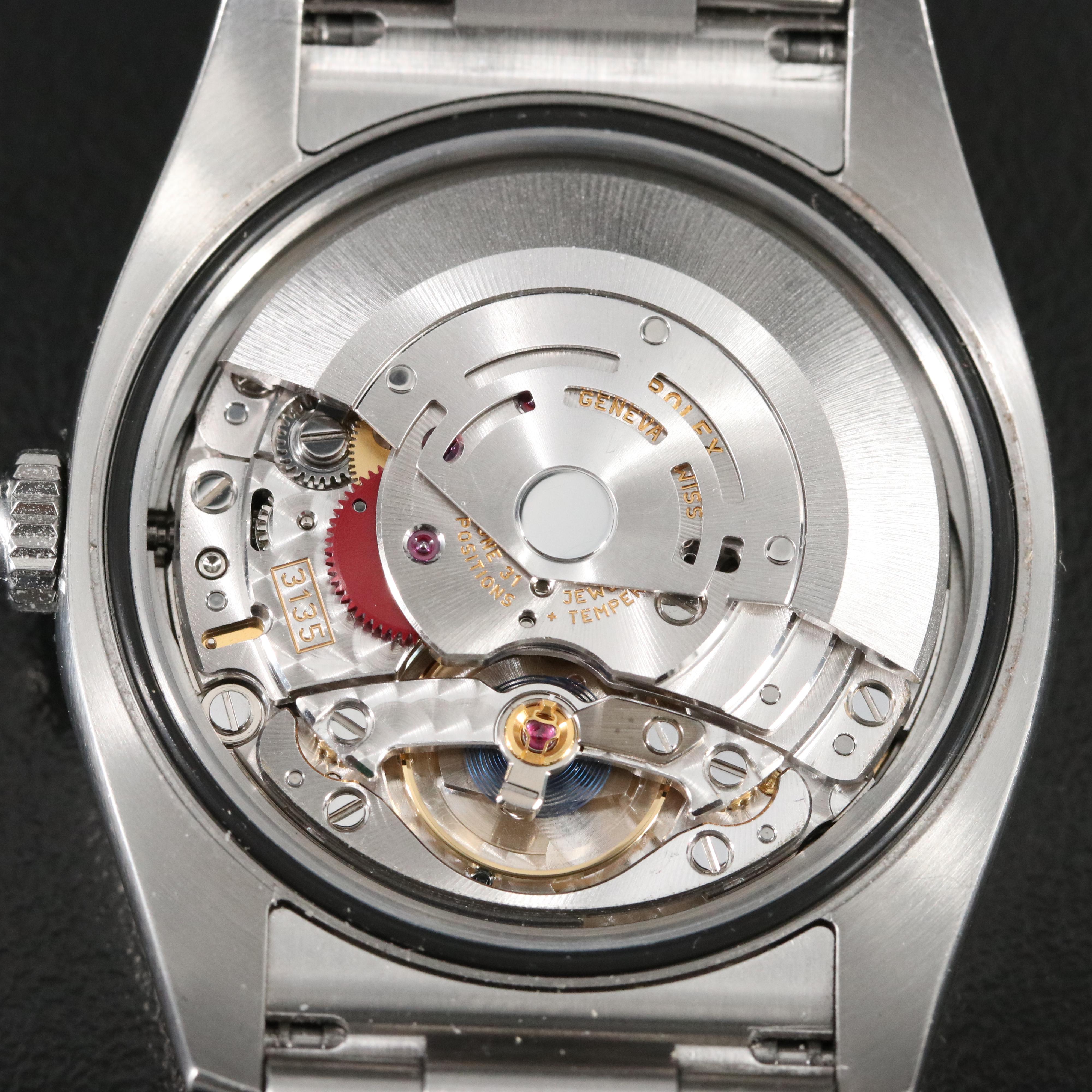 Rolex Datejust Pink Dial Stainless Steel 36mm Watch