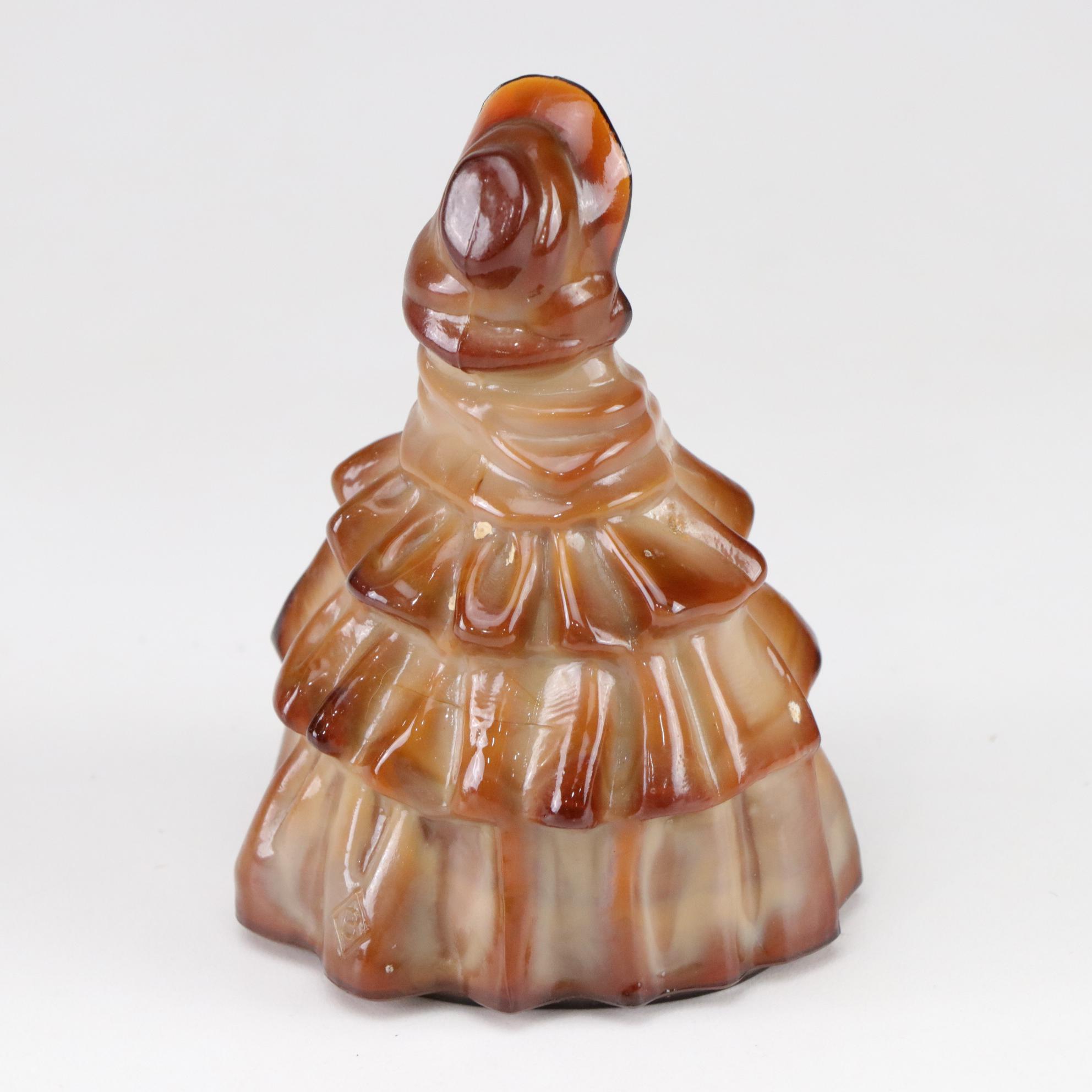 Uranium Swirl Glass Melanie & Lion with More Art Glass by Summit, Mosser & Boyd