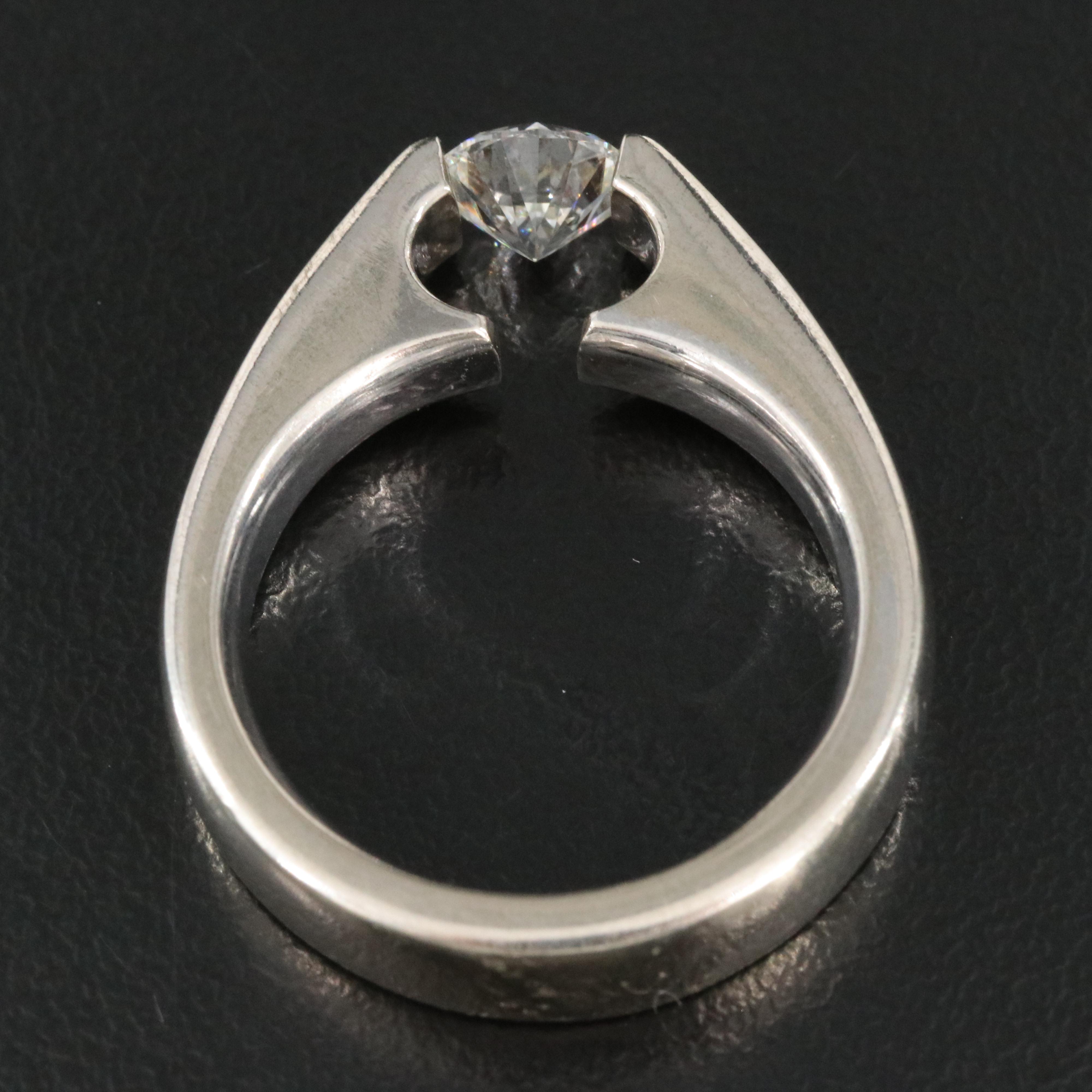 Gelin Abaci 14K 1.01 CT Diamond Tension Set Ring