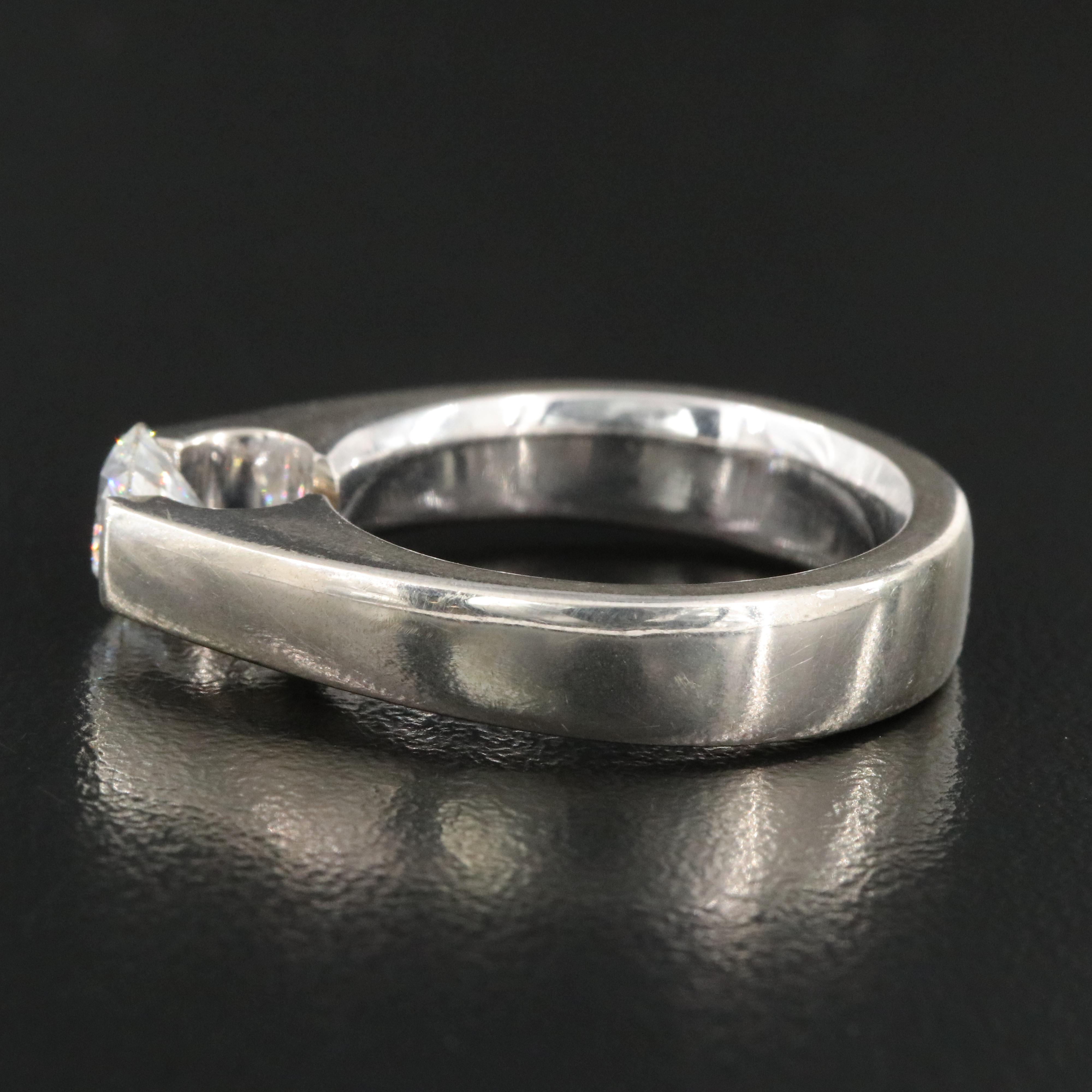 Gelin Abaci 14K 1.01 CT Diamond Tension Set Ring