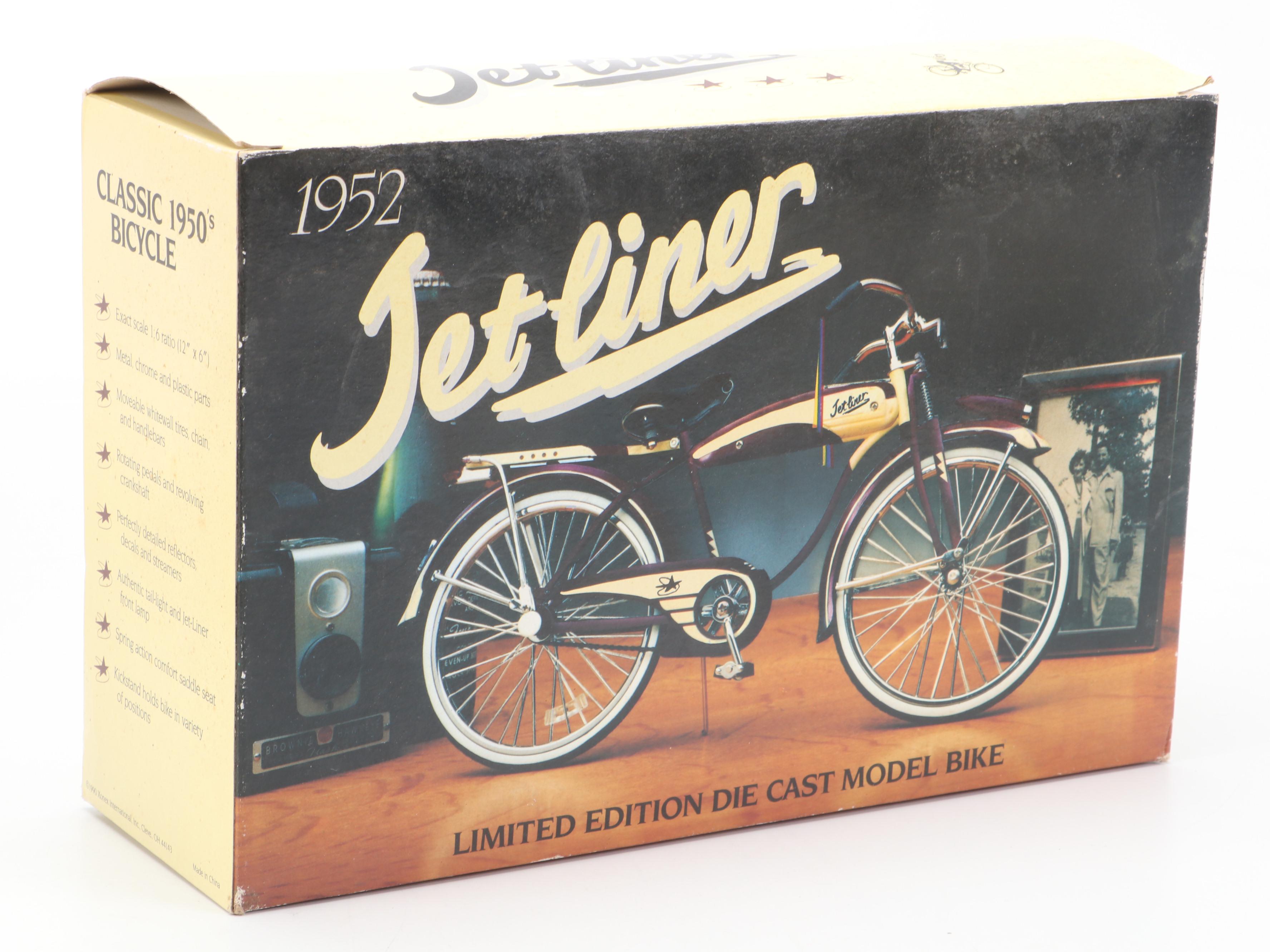 Xonex Interational "1952 Jetliner" and Other Diecast Model Bikes