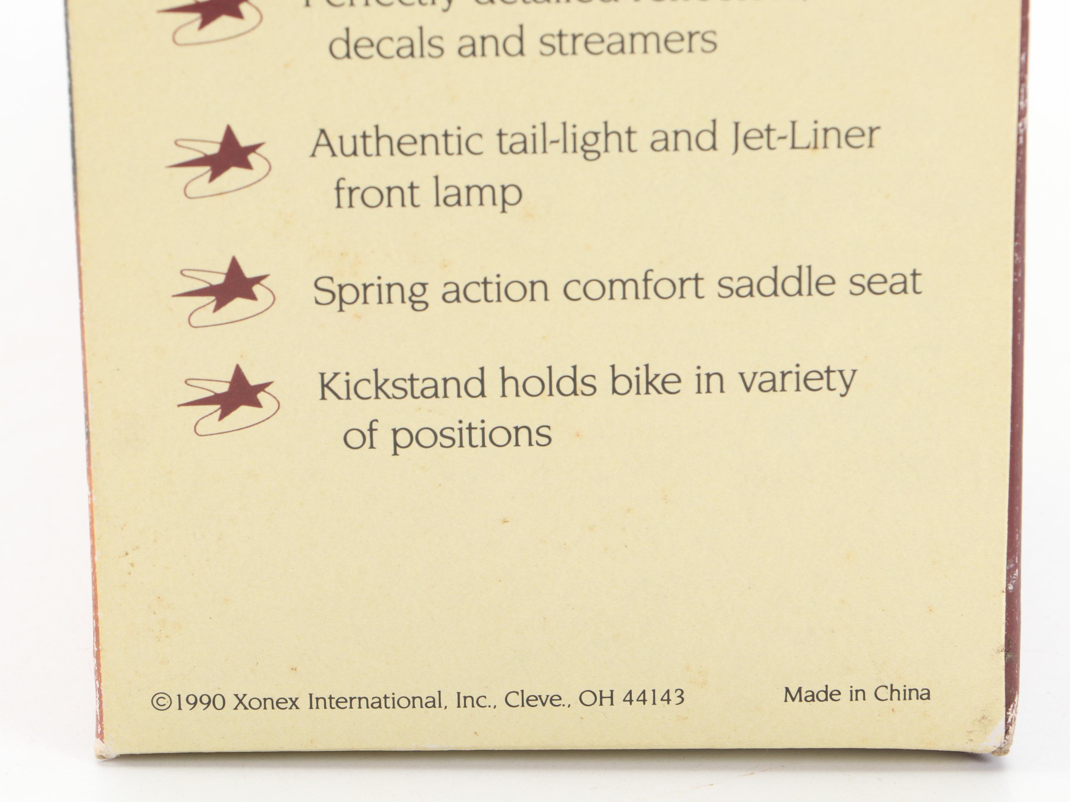 Xonex Interational "1952 Jetliner" and Other Diecast Model Bikes