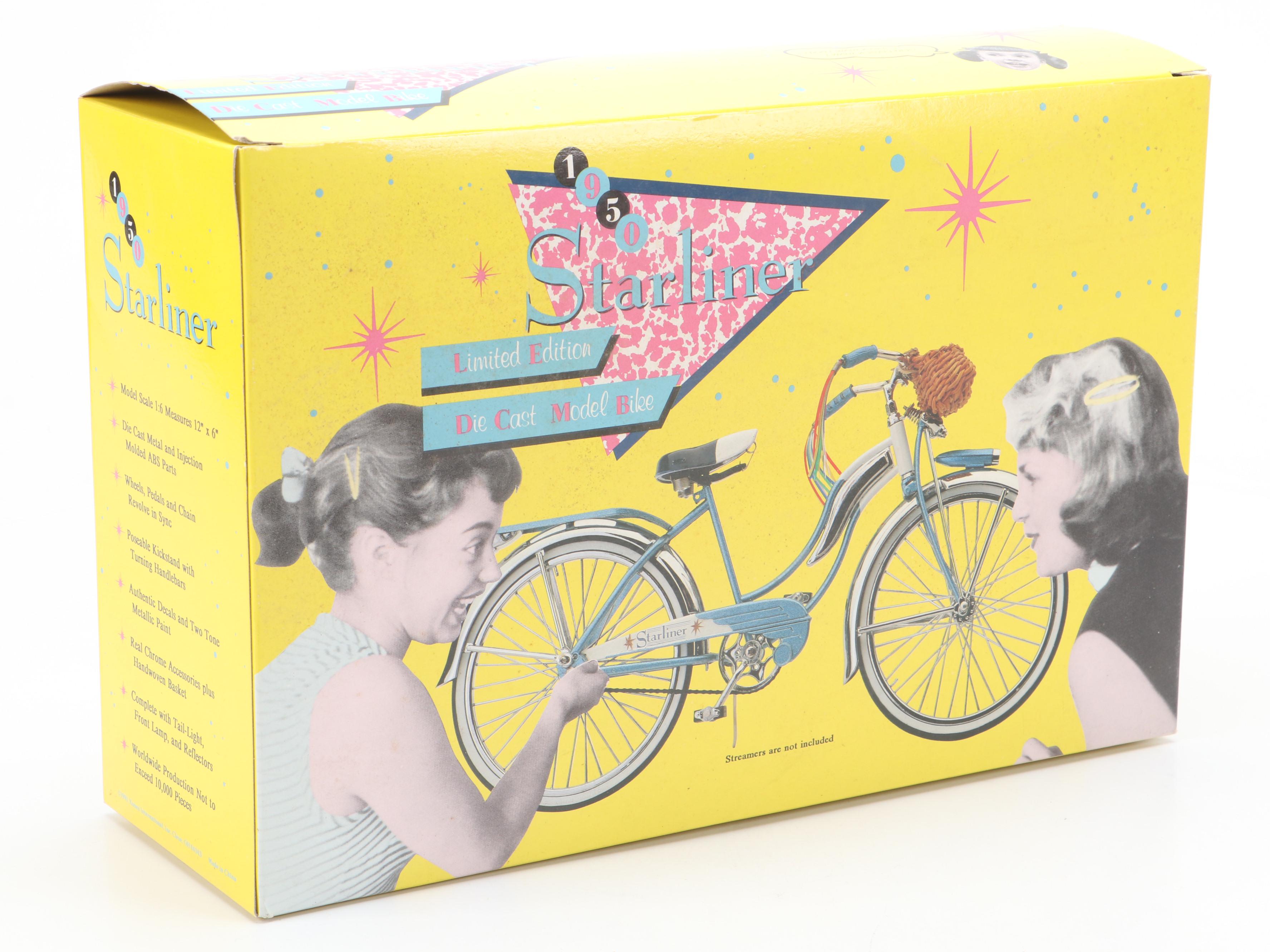 Xonex Interational "1952 Jetliner" and Other Diecast Model Bikes