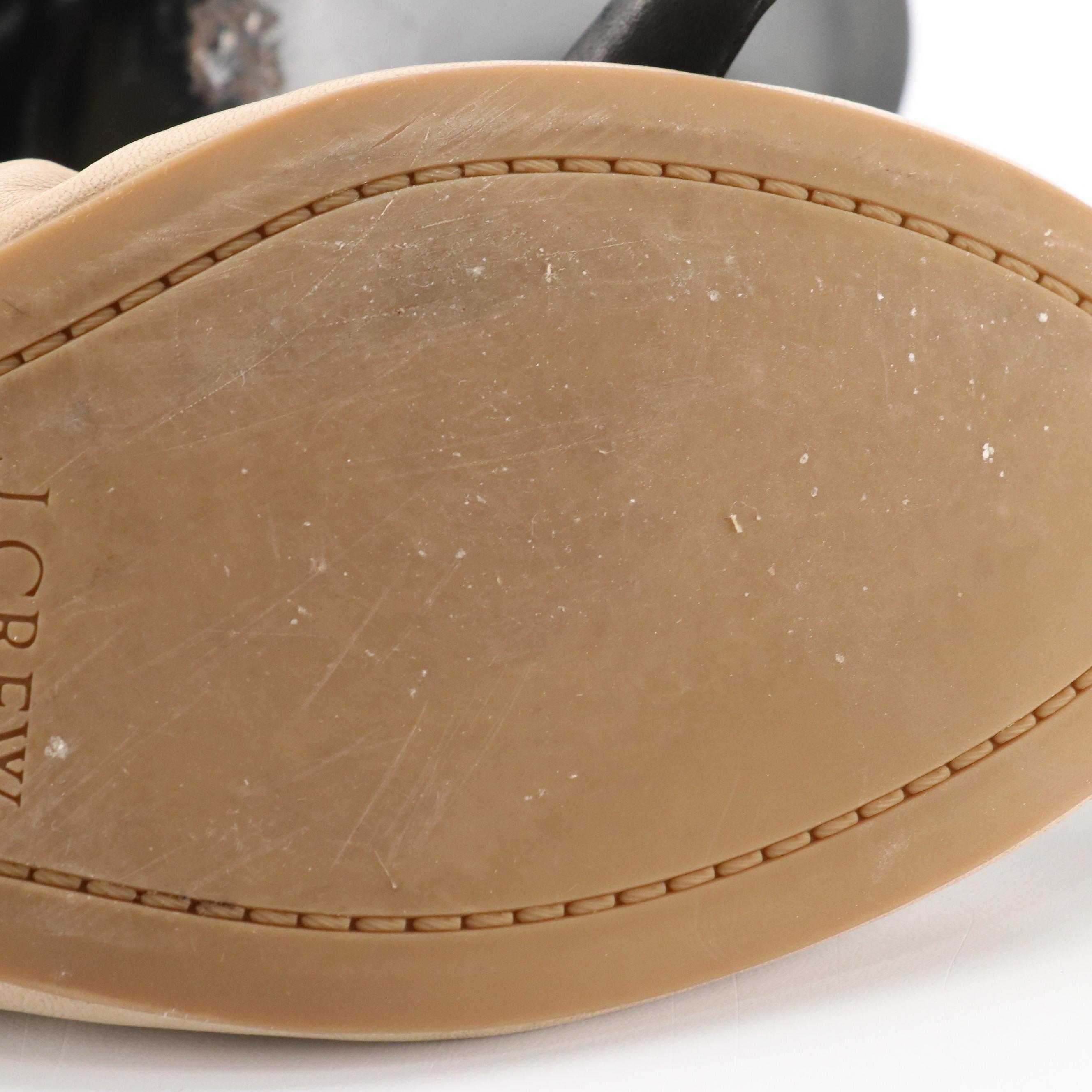 J. Crew Leather Ballet Flats, Slingback Heels, and Pumps with Boxes